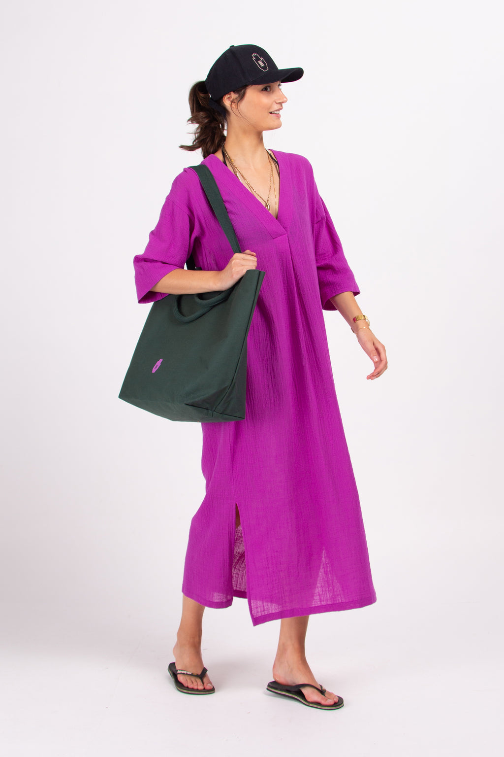 Bisma purple dress