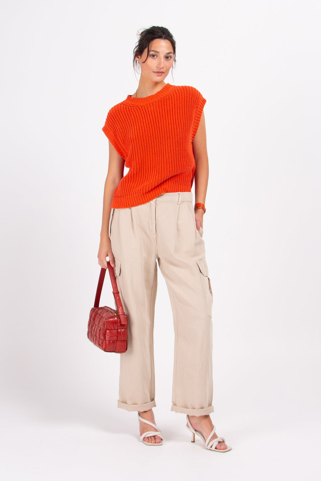 Demna sand cargo trousers