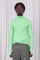 Edson pistachio turtleneck T-shirt