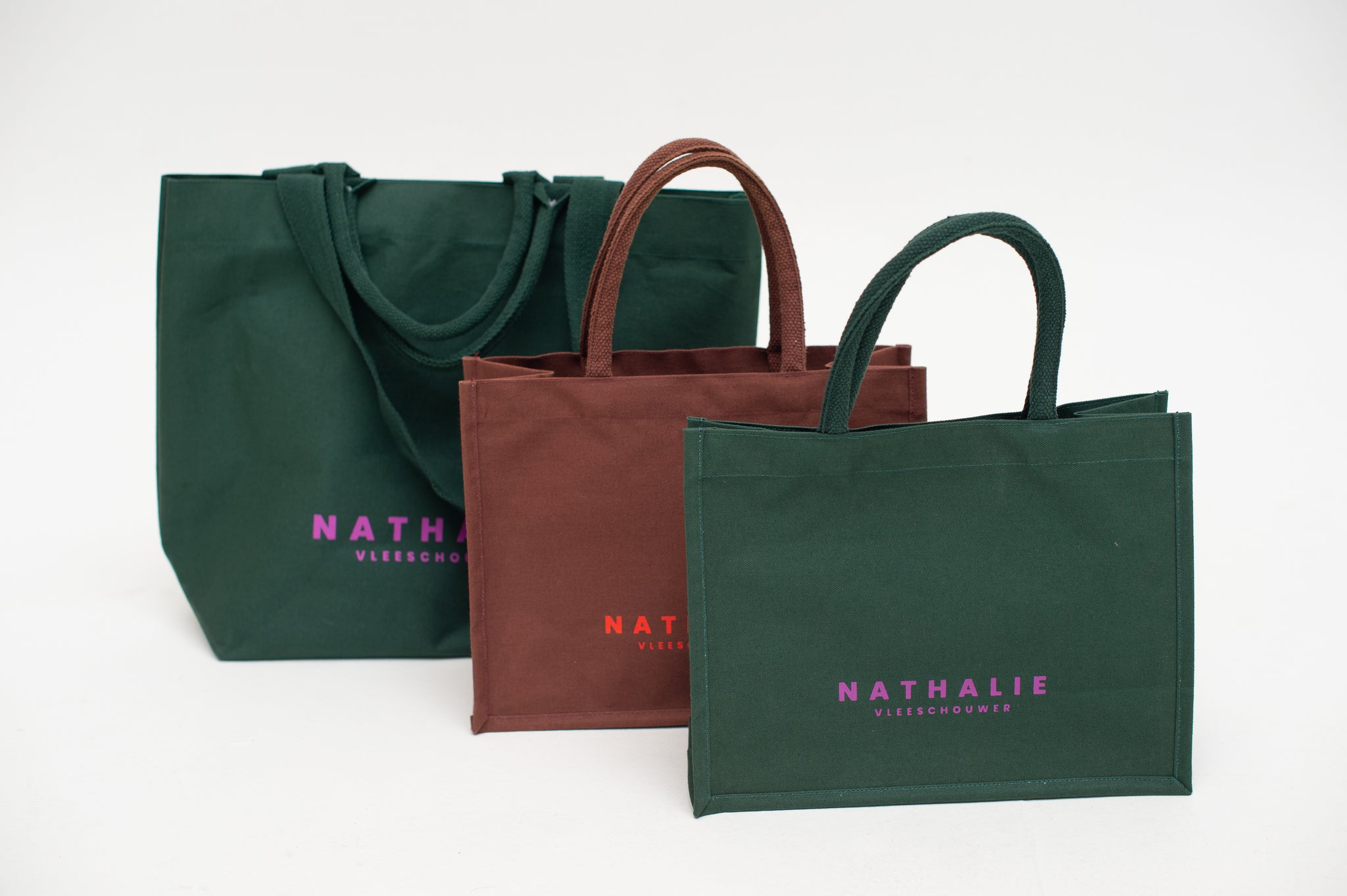 Mini shopper in bottle green