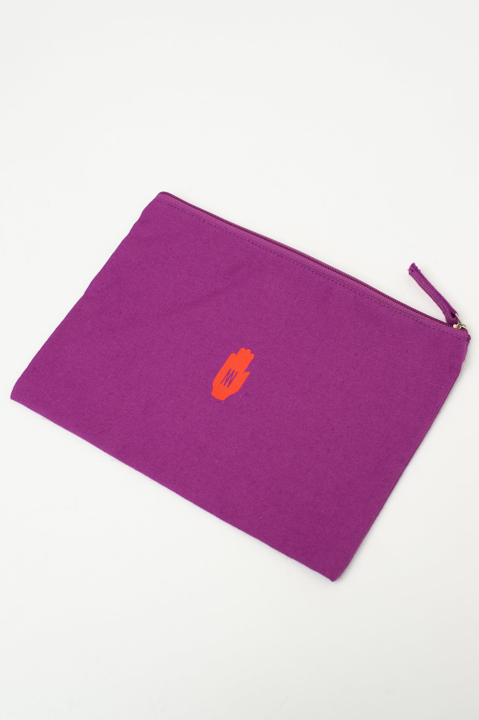 Clutch in purple