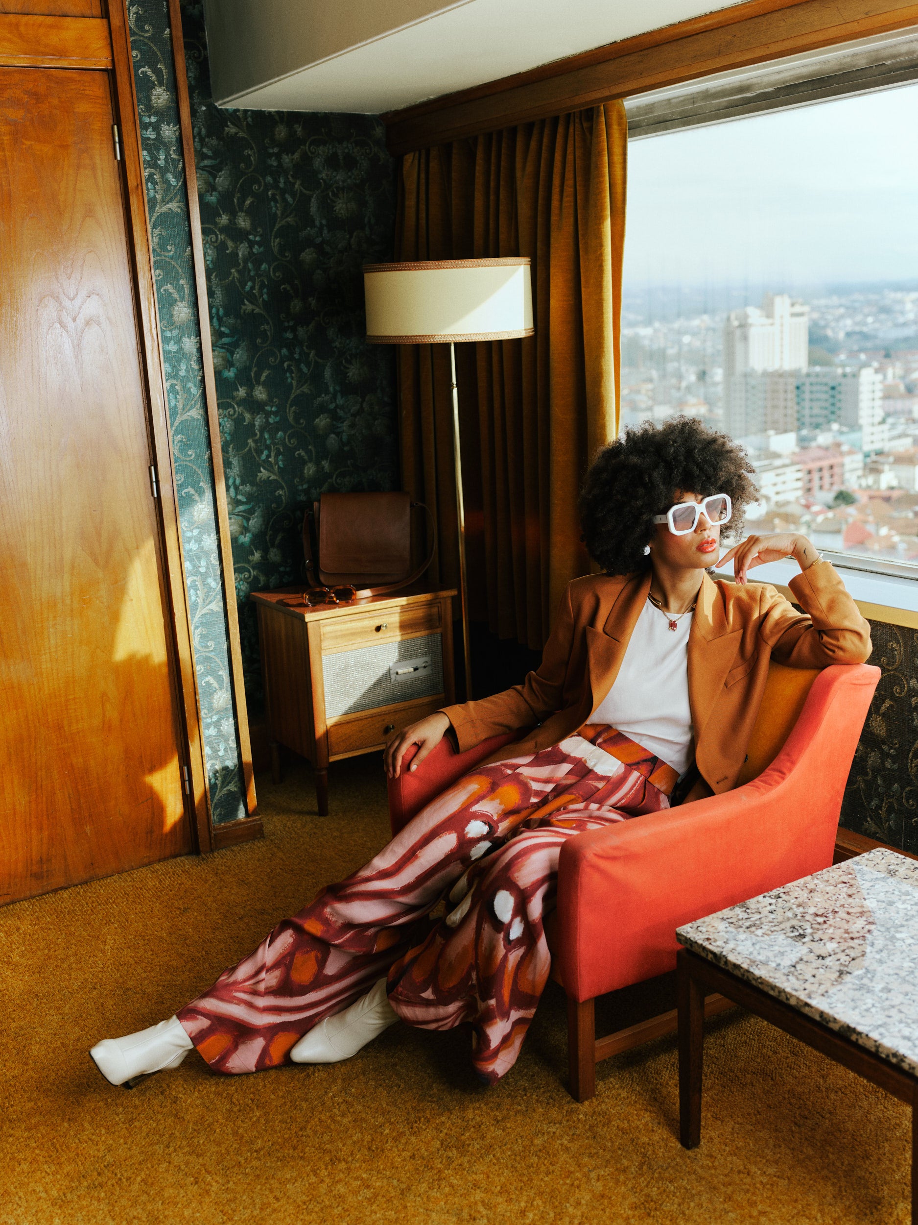 Elize Stiefel in Elfenbein