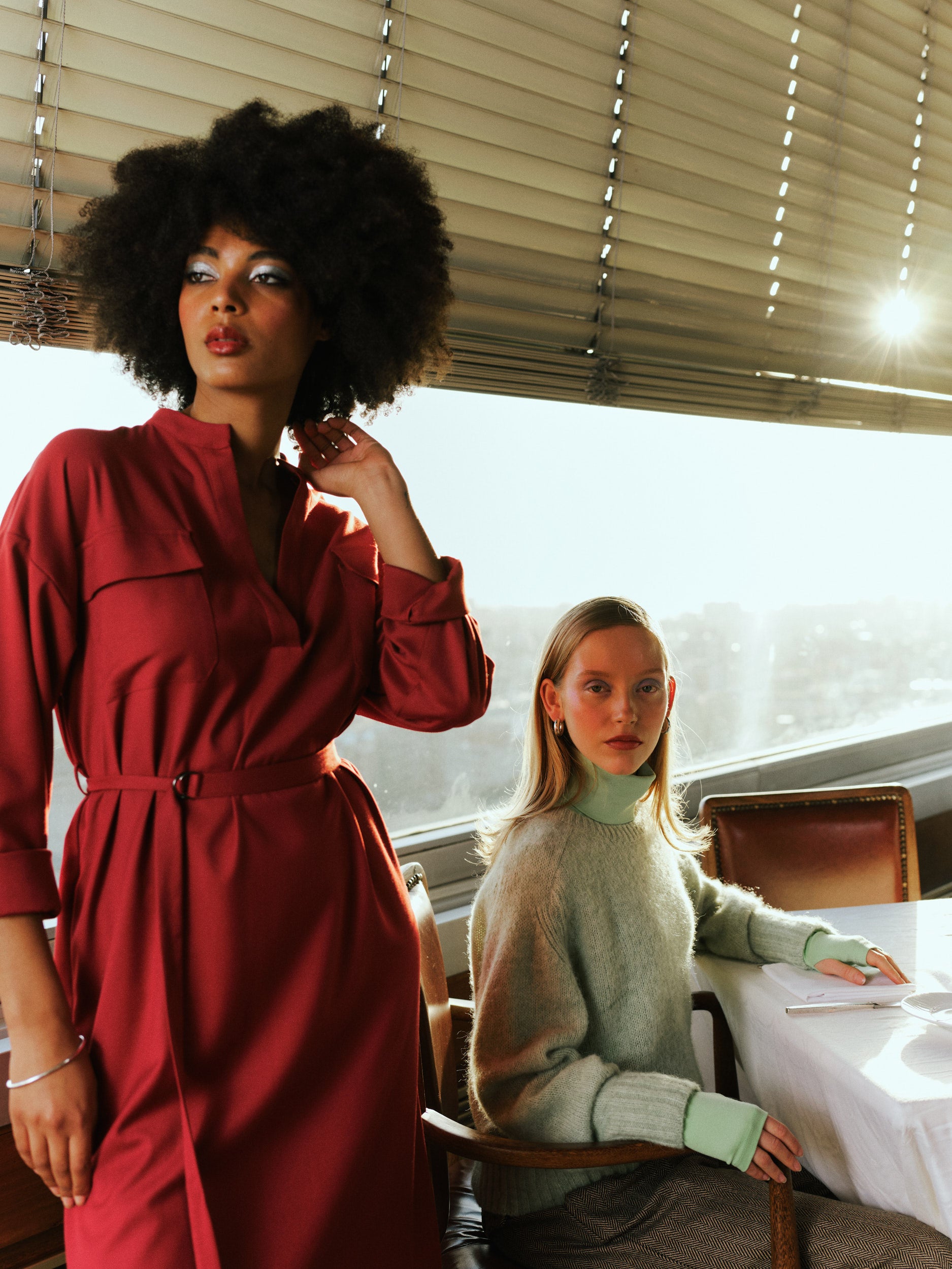 Esmeralda chili jurk – Nathalie Vleeschouwer Official Shop