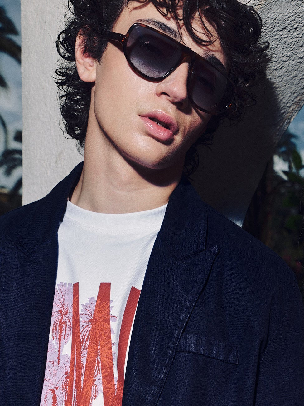 Felice Sonnenbrille in Schildpatt/Blau