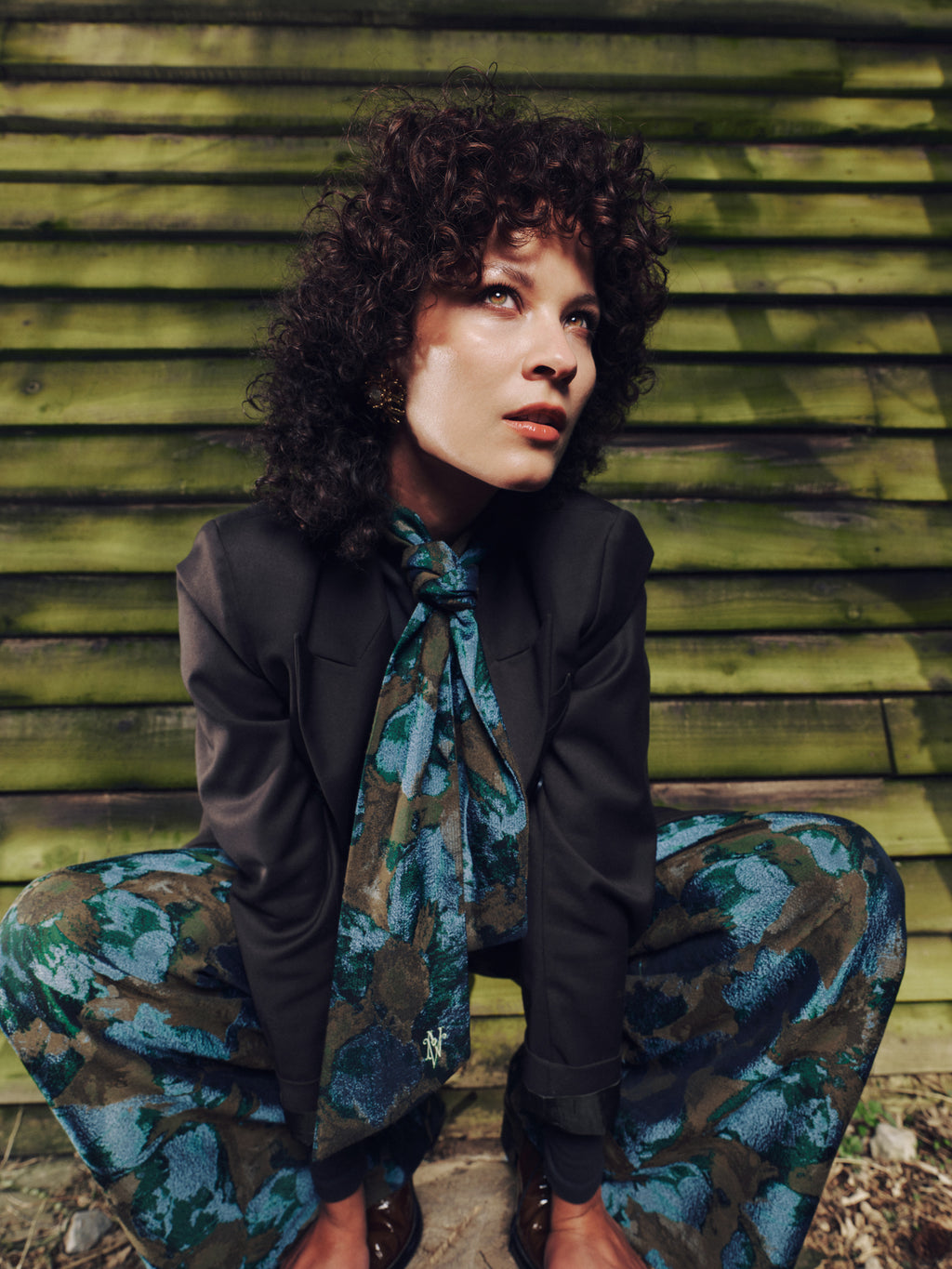 Girsa sjaaltje in rivergreen