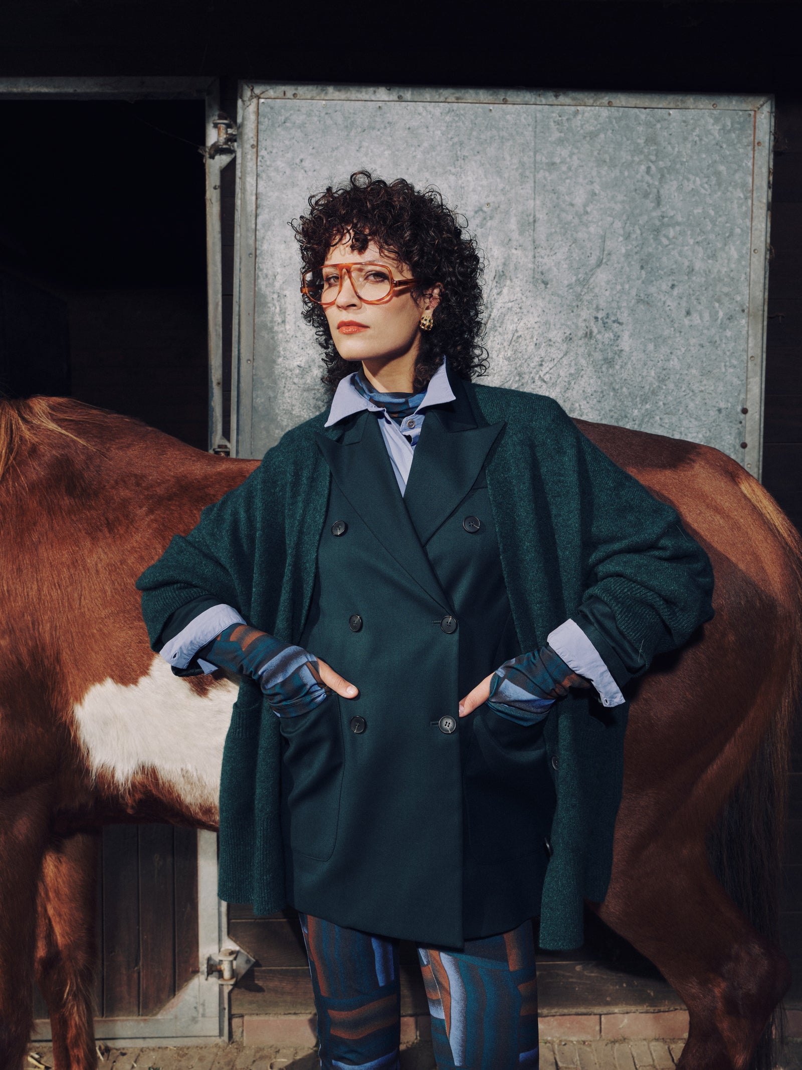 Glenn blazer in pine