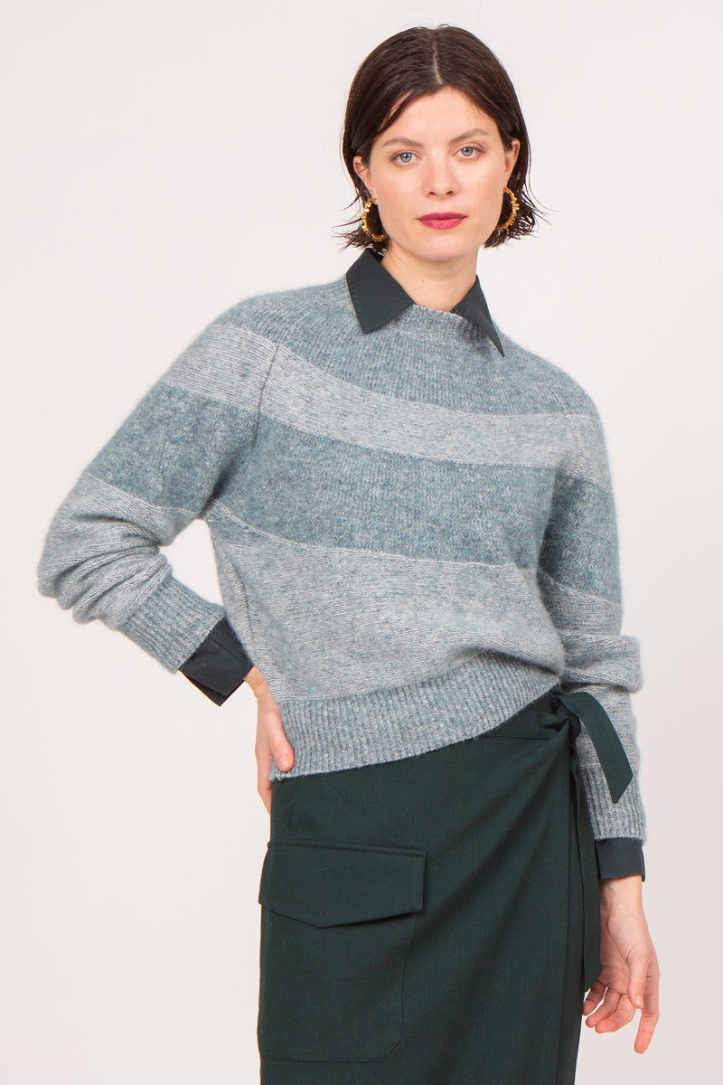 Sousse teal sweater