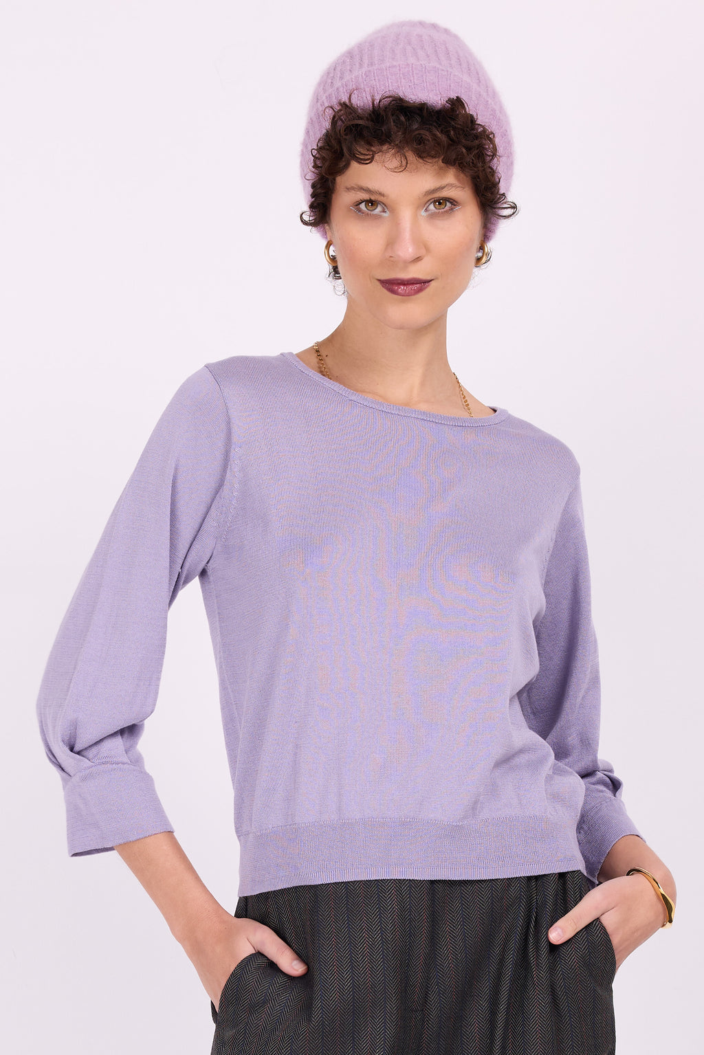 Falco lavender cotton jumper