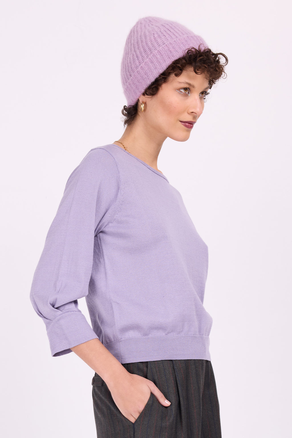 Falco lavender cotton jumper