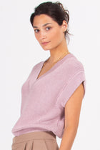 Vista lilac knitted top