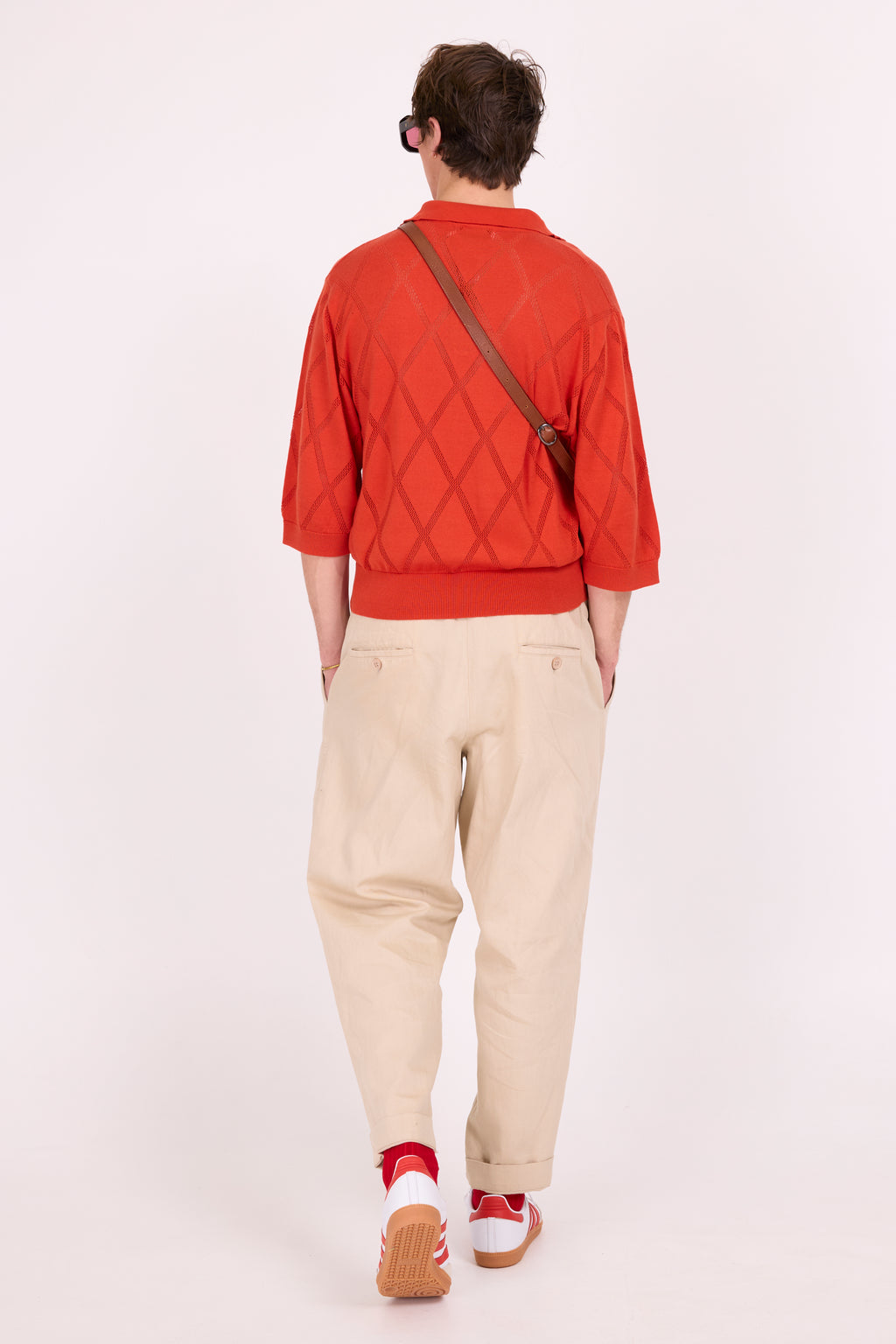 Socos smoked pepper polo sweater