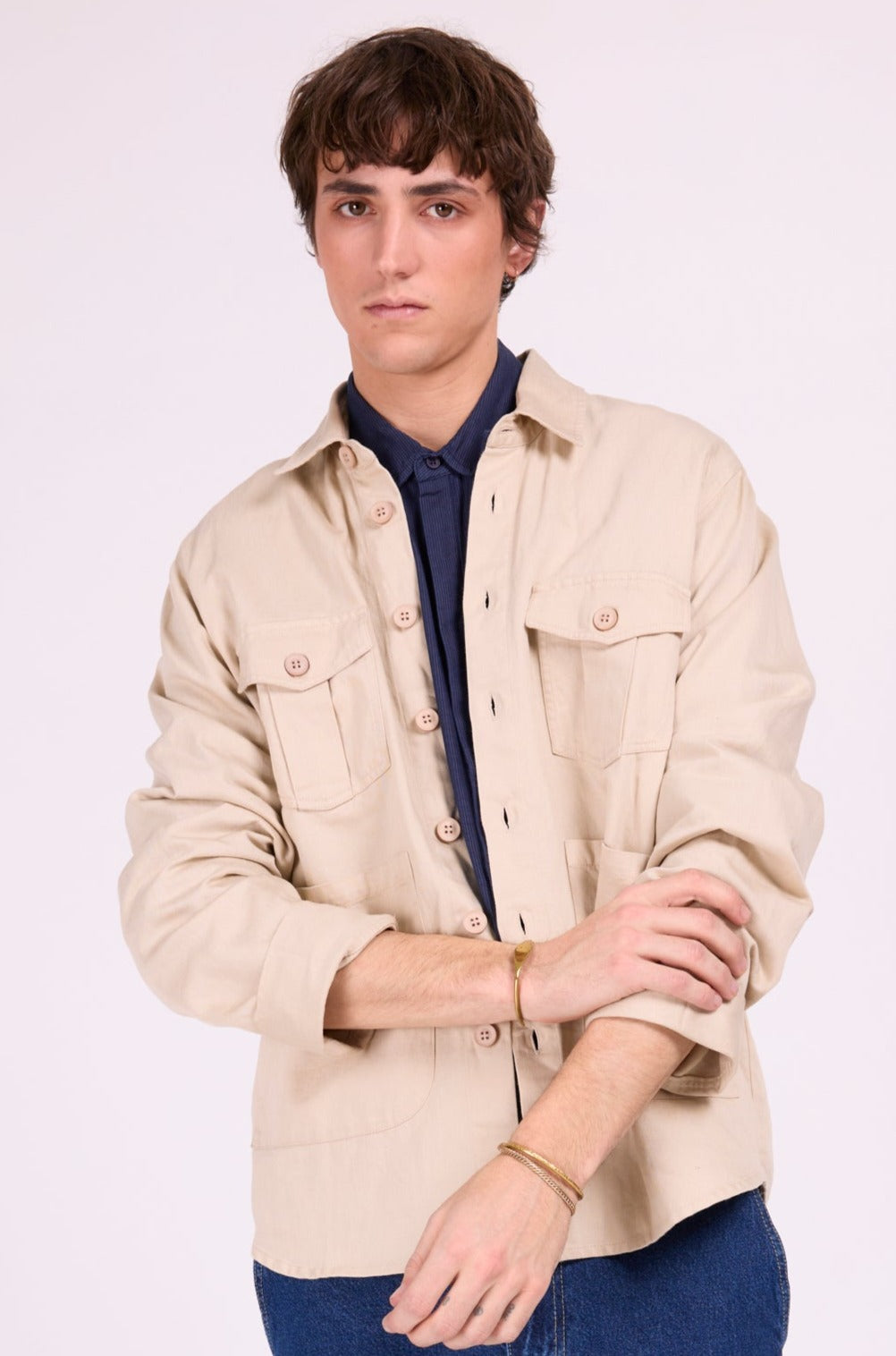 Duke zandkleurige vest