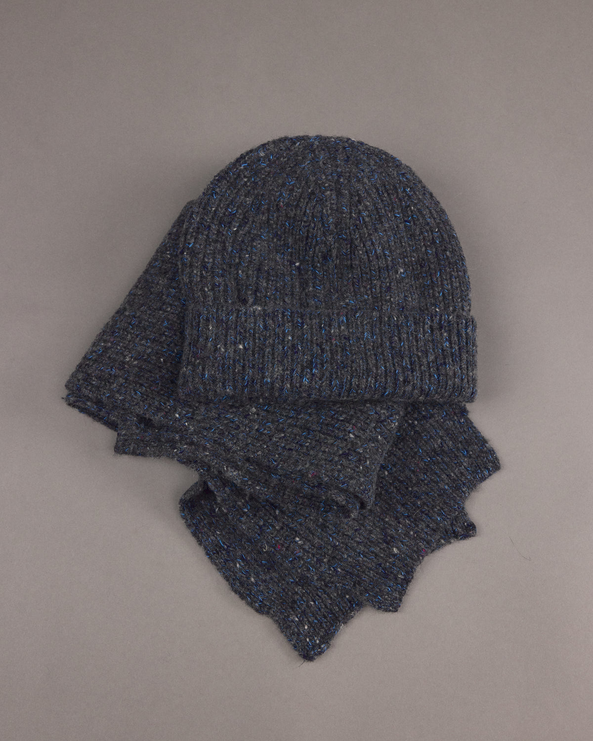 Jisp muts in grey / river blue