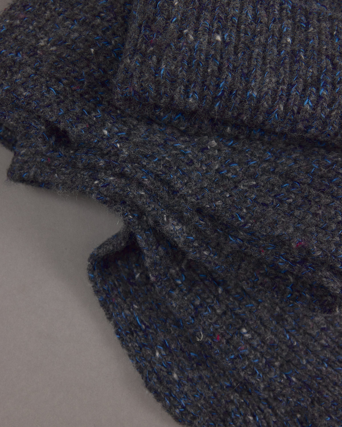 Jisp beanie in grey / river blue