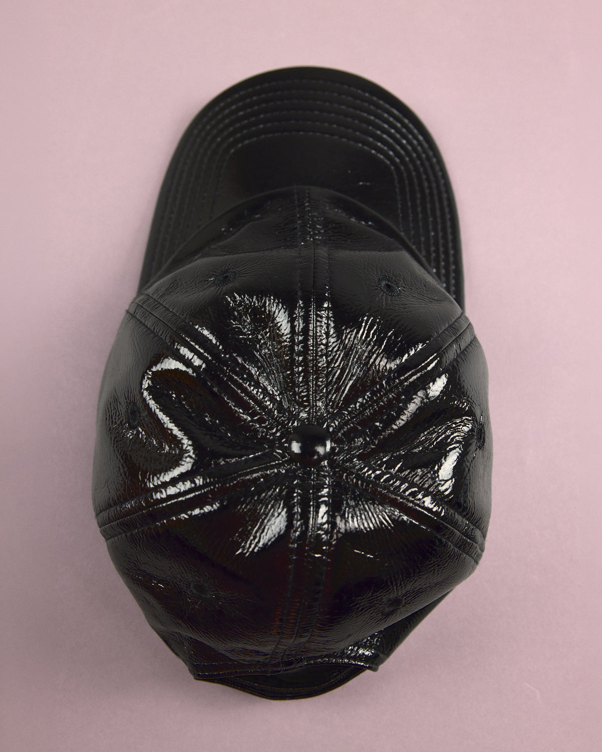 Jo pet in black faux leather