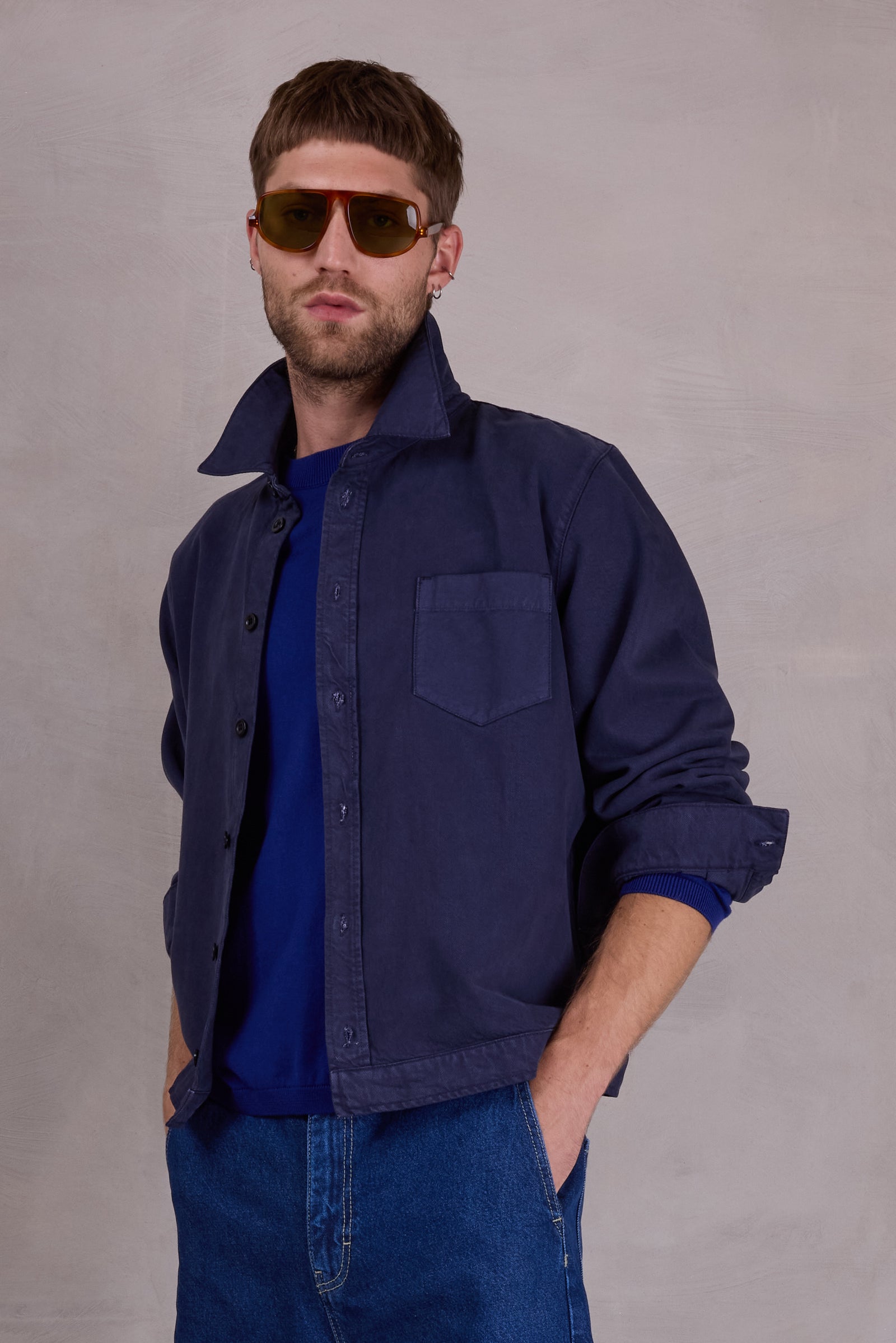 Fabian overhemd in night blue