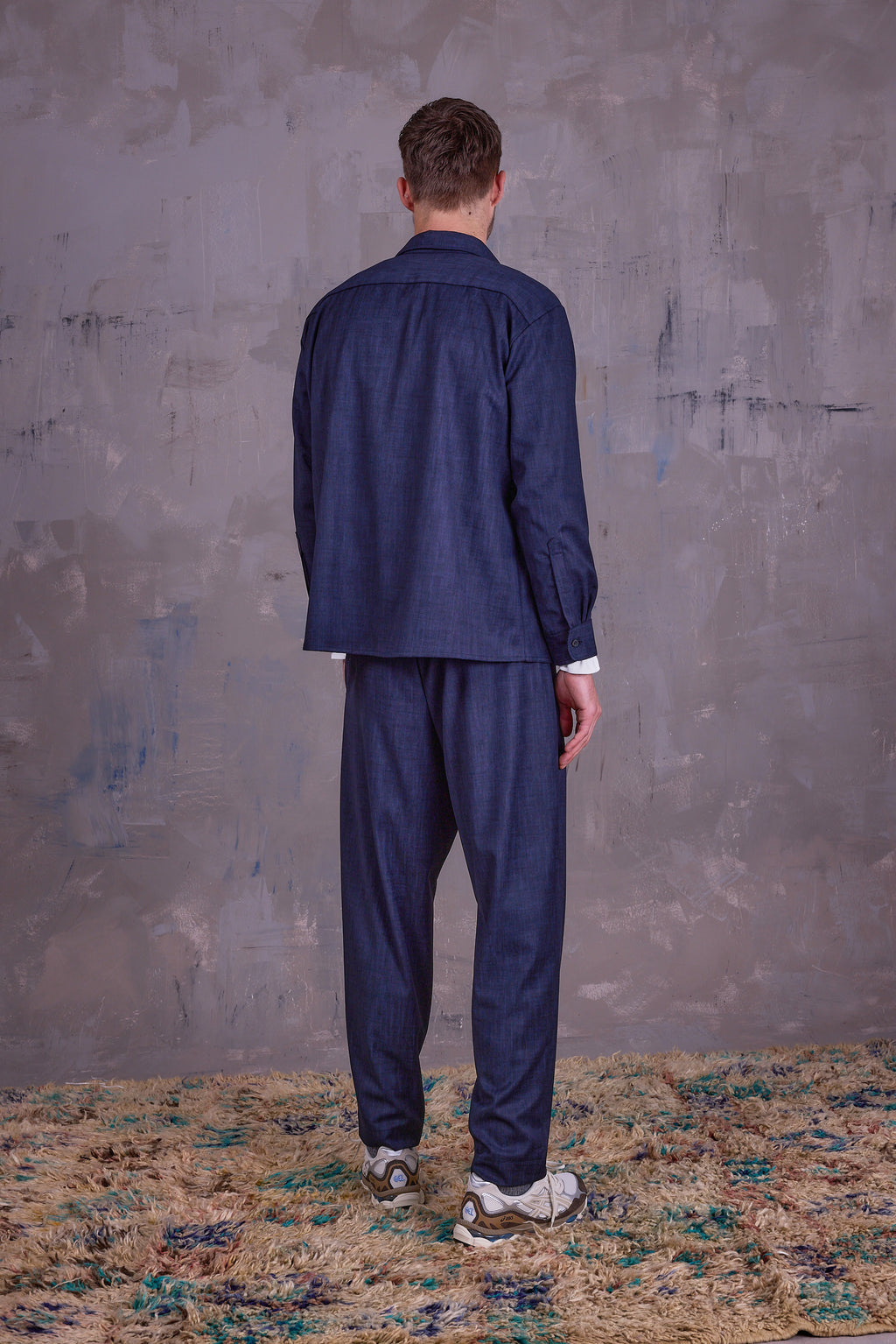 Gelesto shirt in deep blue