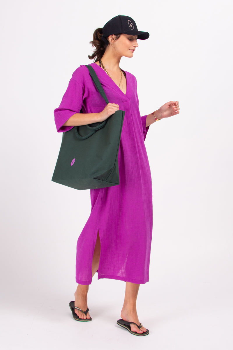 Bisma purple dress