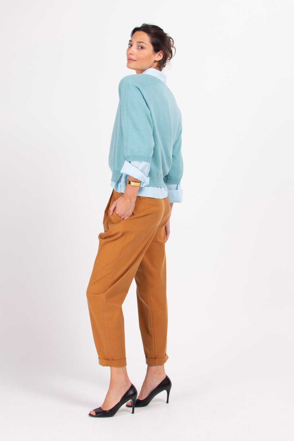 Didier caramel trousers