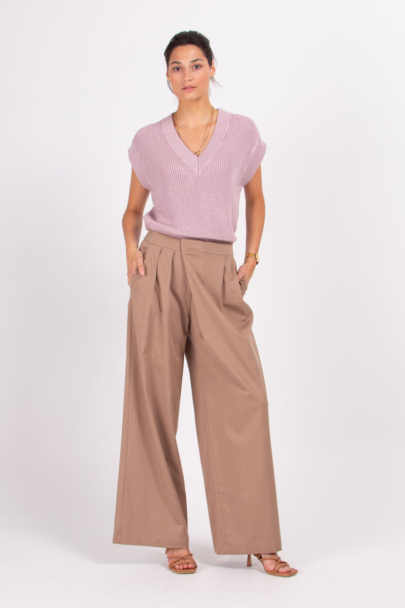 Dolf taupe trousers