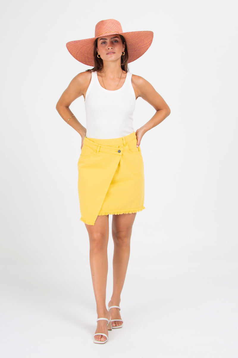 Daisy lemon skirt