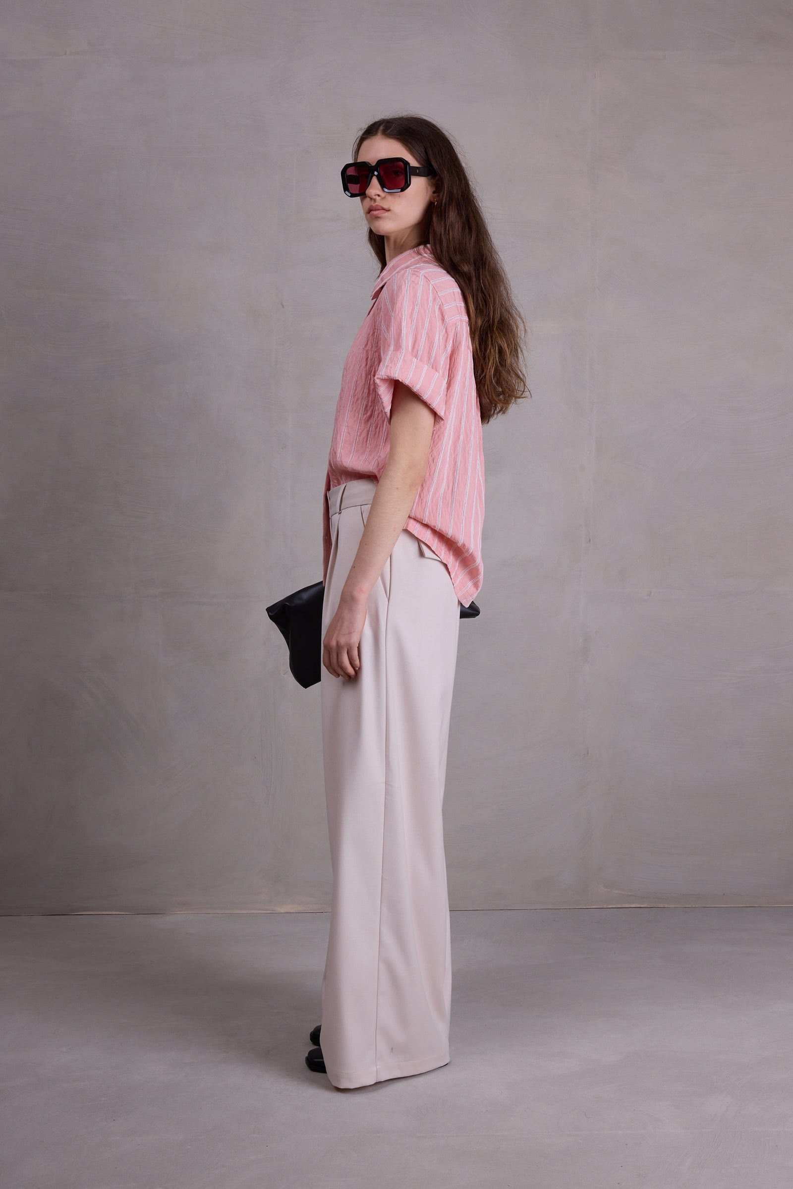 Falma rosa gestreiftes Hemd