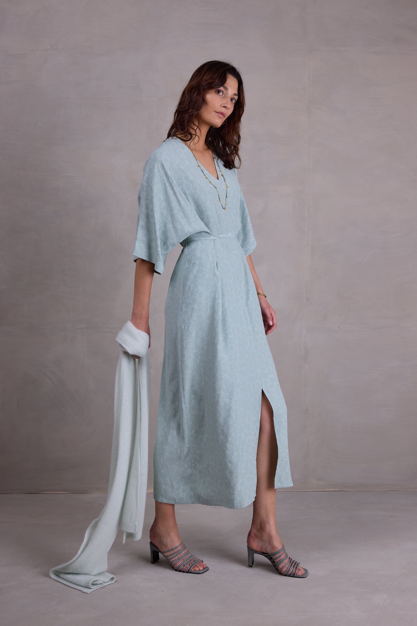 Felka jurk in adriatic mist