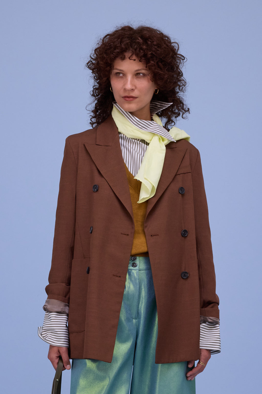 Hee scarf in tender yellow