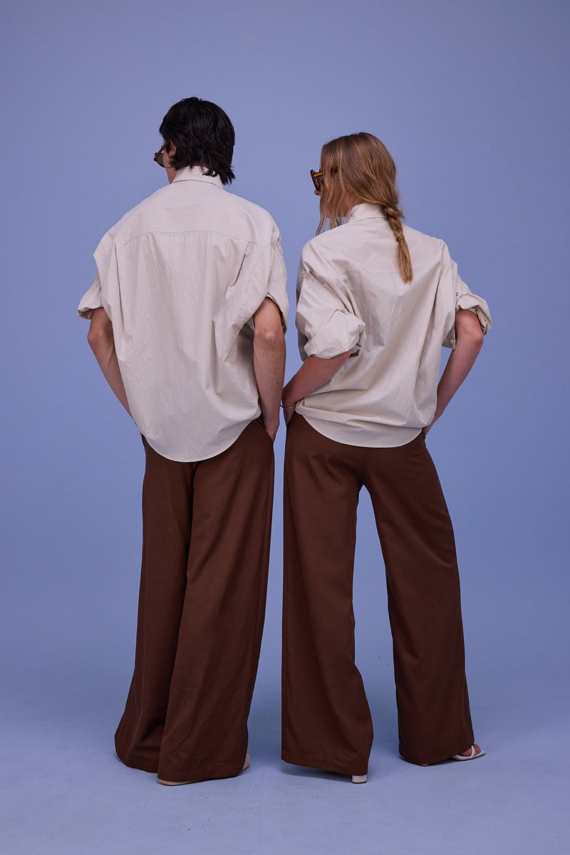 Harper hemd in chalk white