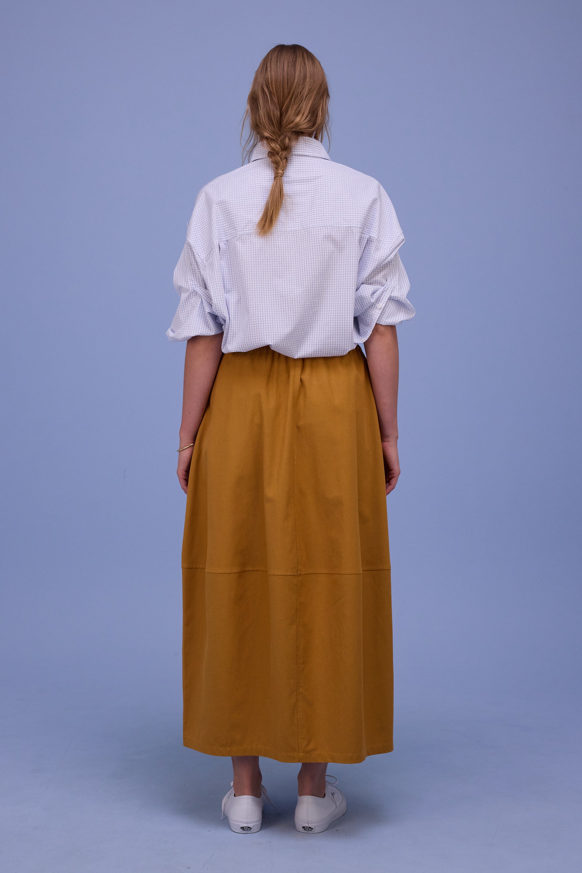 Harper hemd in notebook blue checks