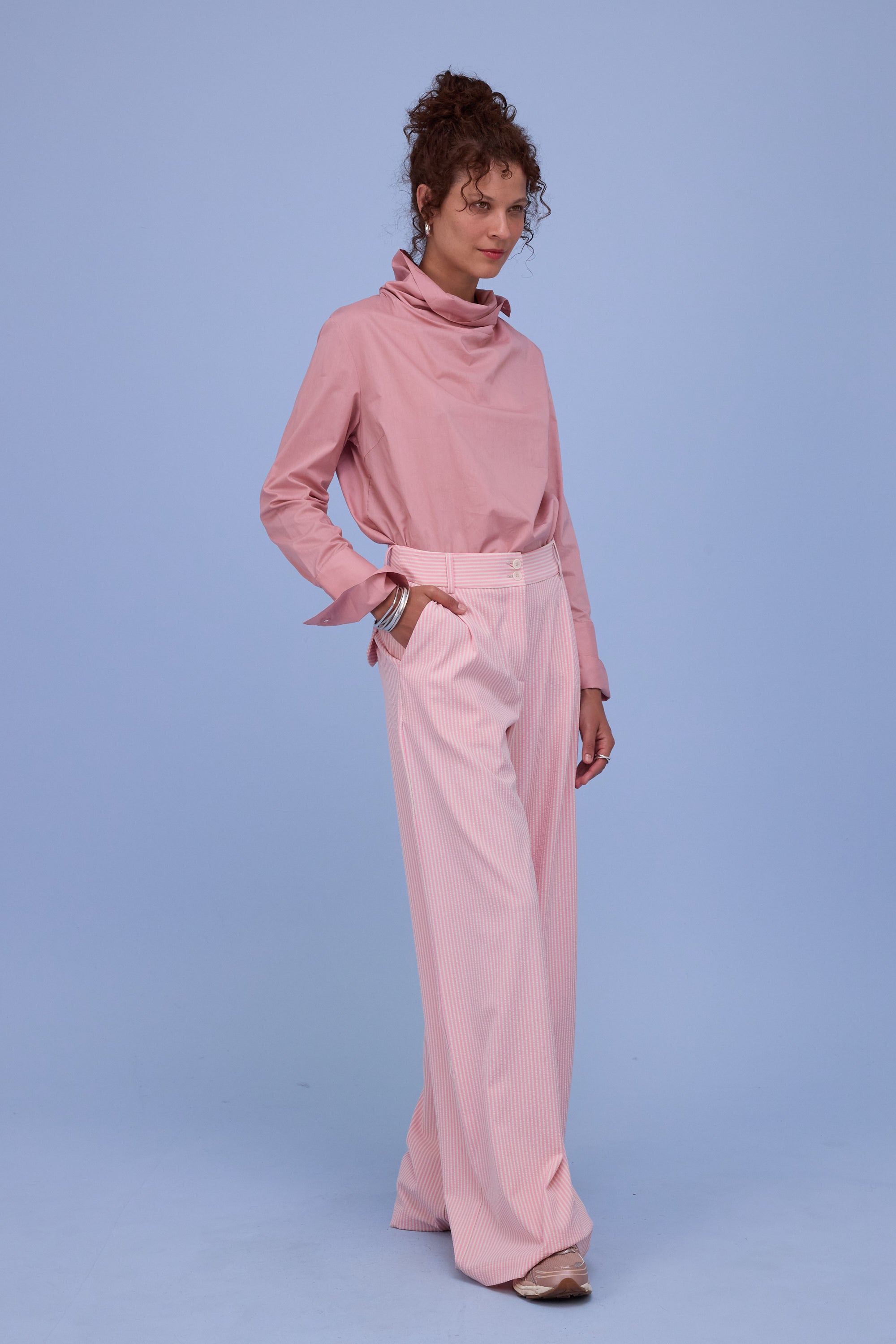 Haya blouse in old rose