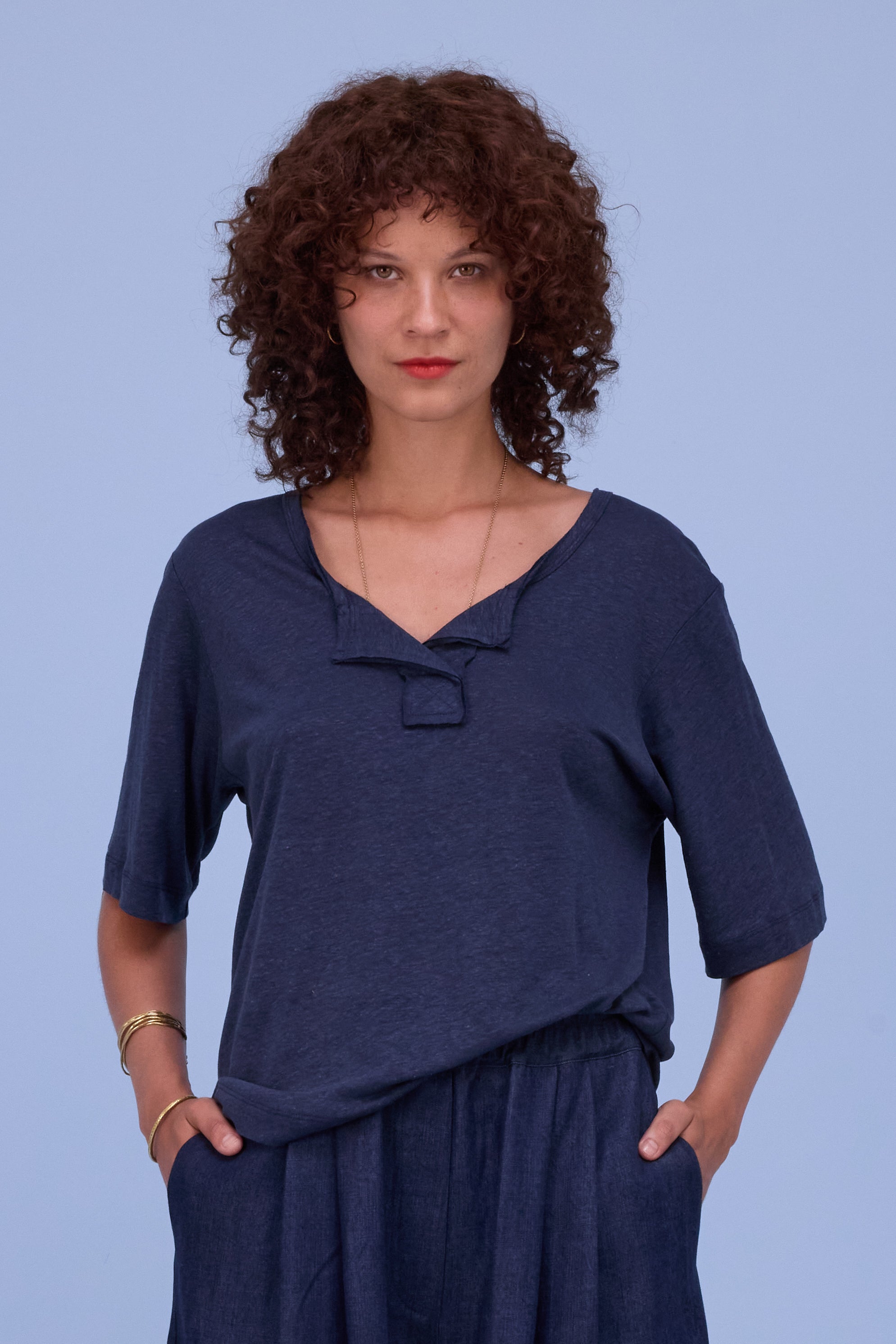 Harmony navy T-shirt