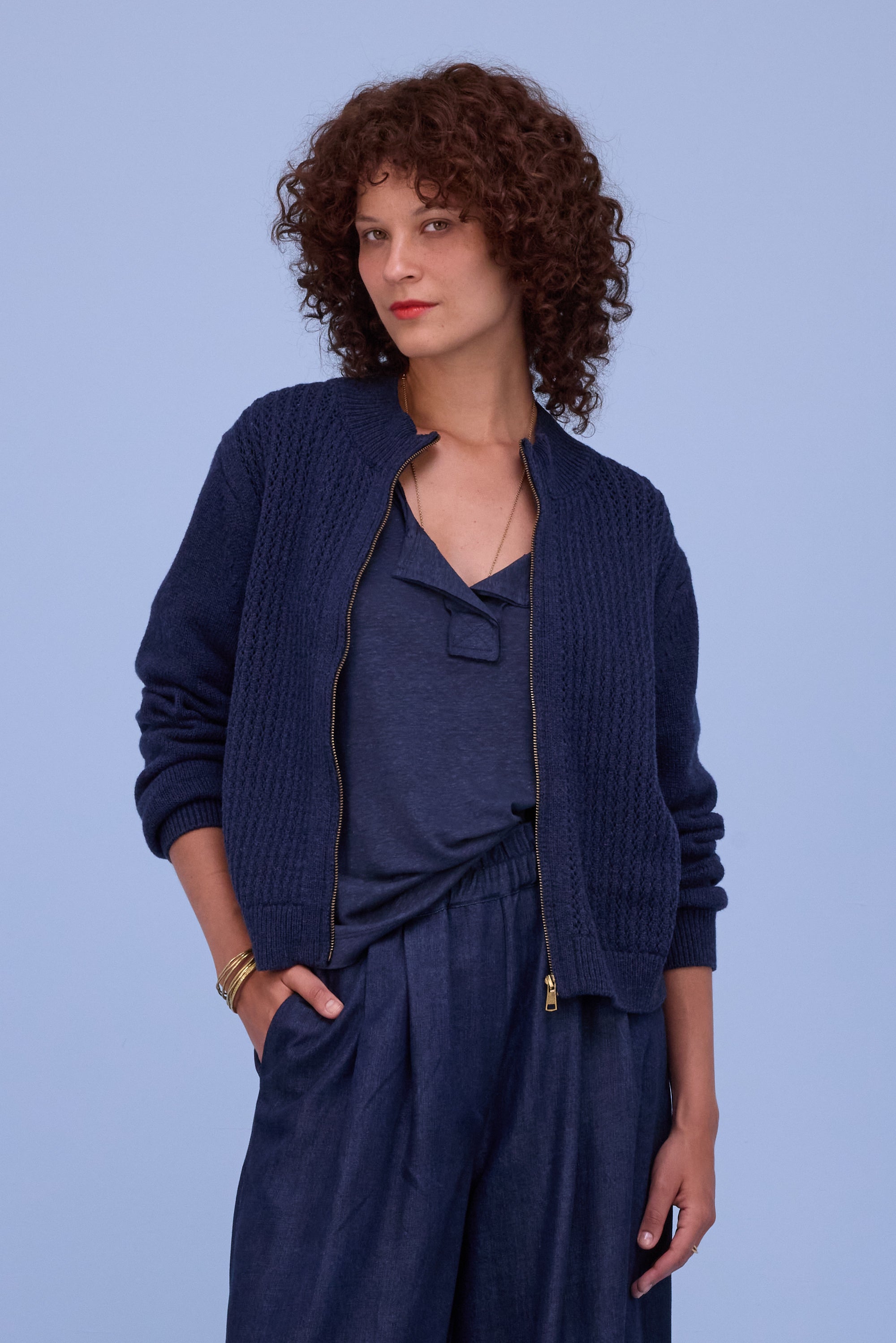 Harmony navy T-shirt