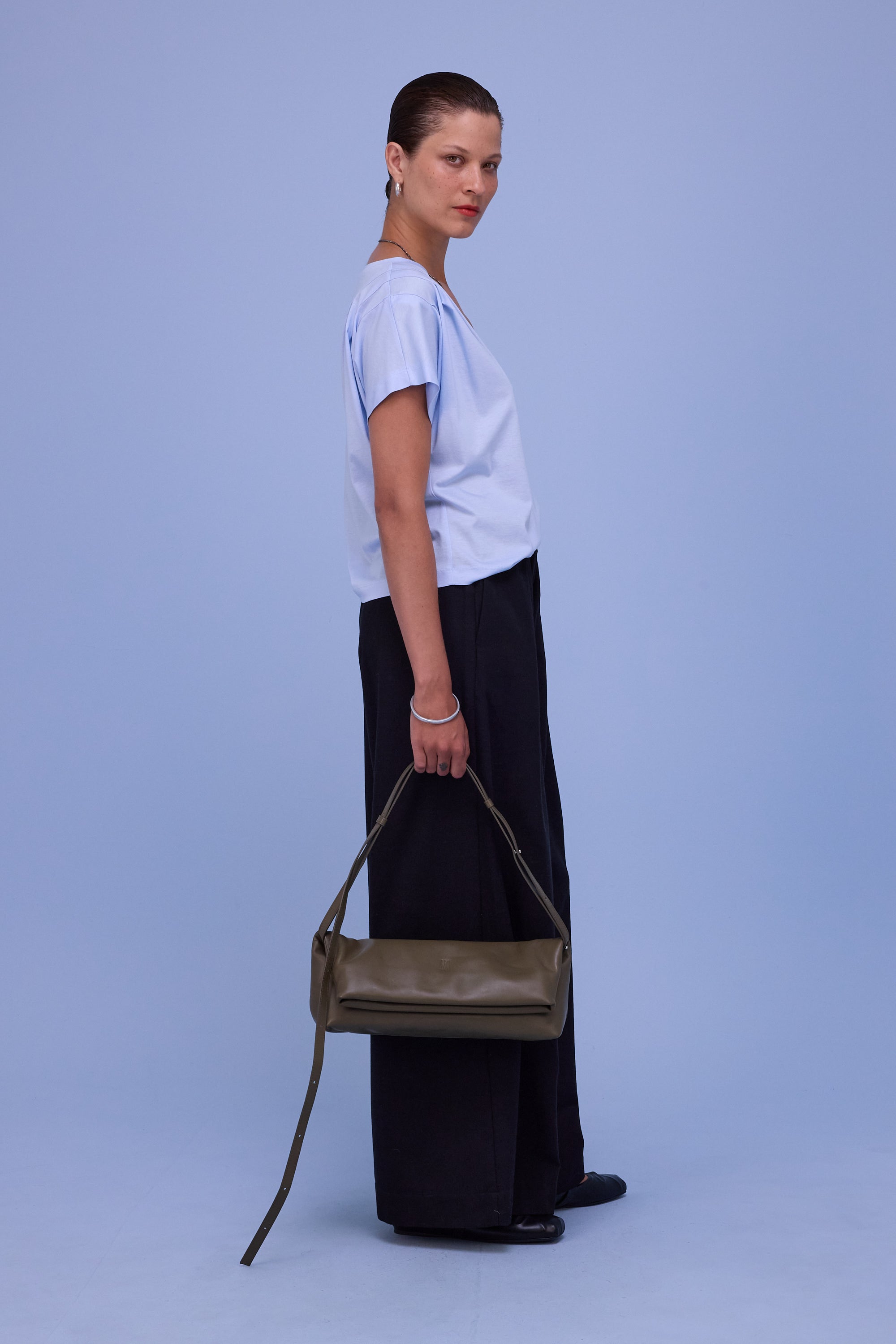 Bodine T-shirt in springwater