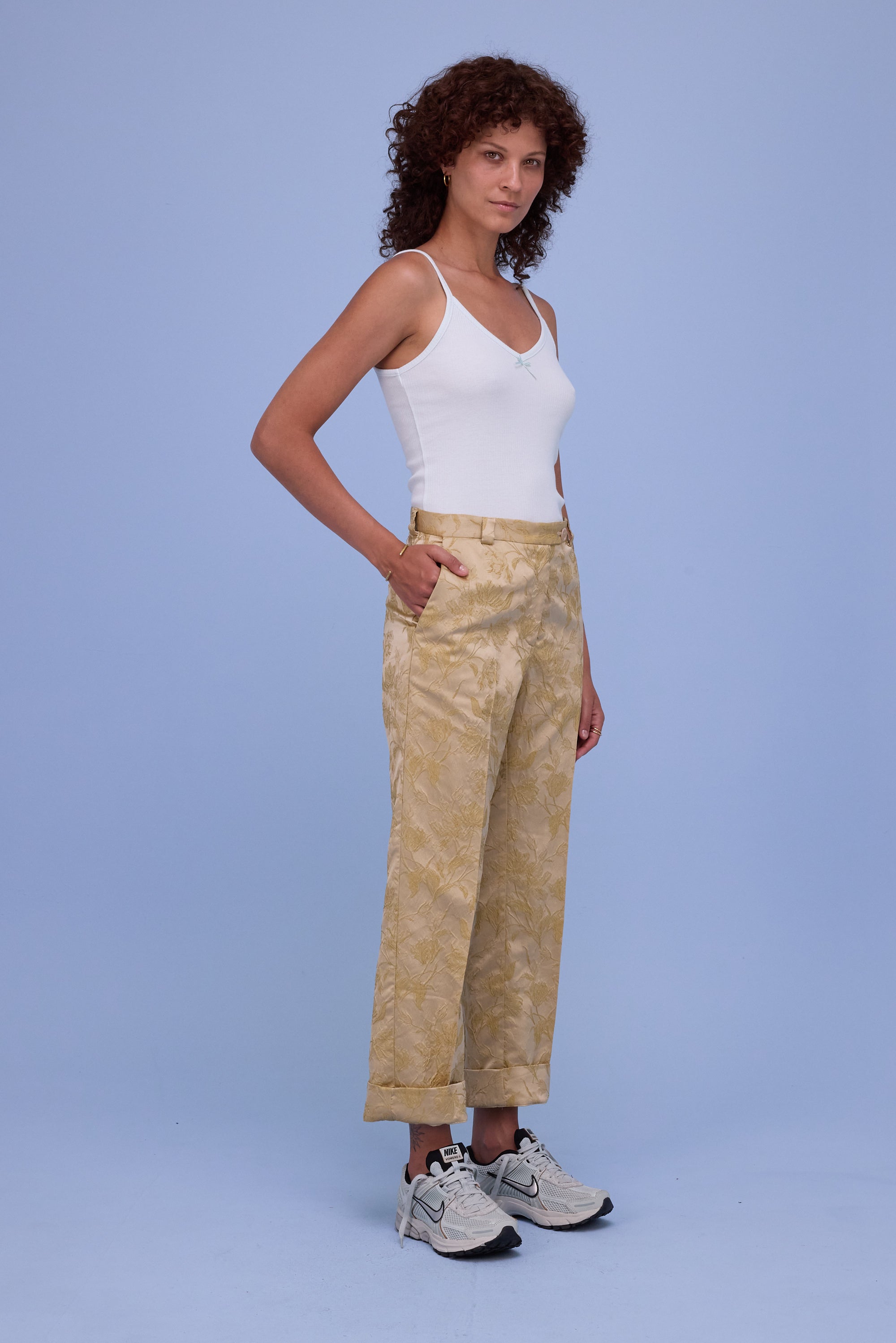 Honey topje in ice blue