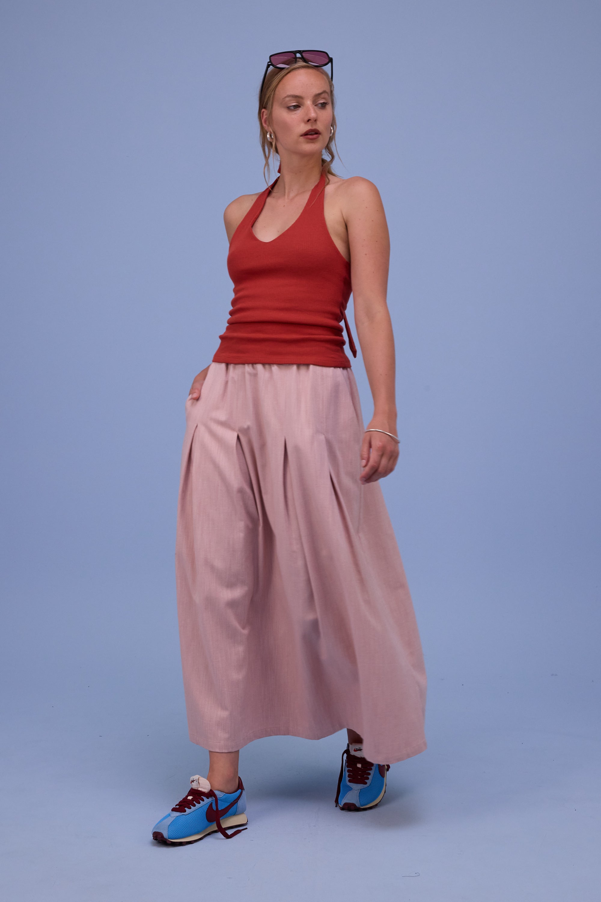 Heather top in bossa nova