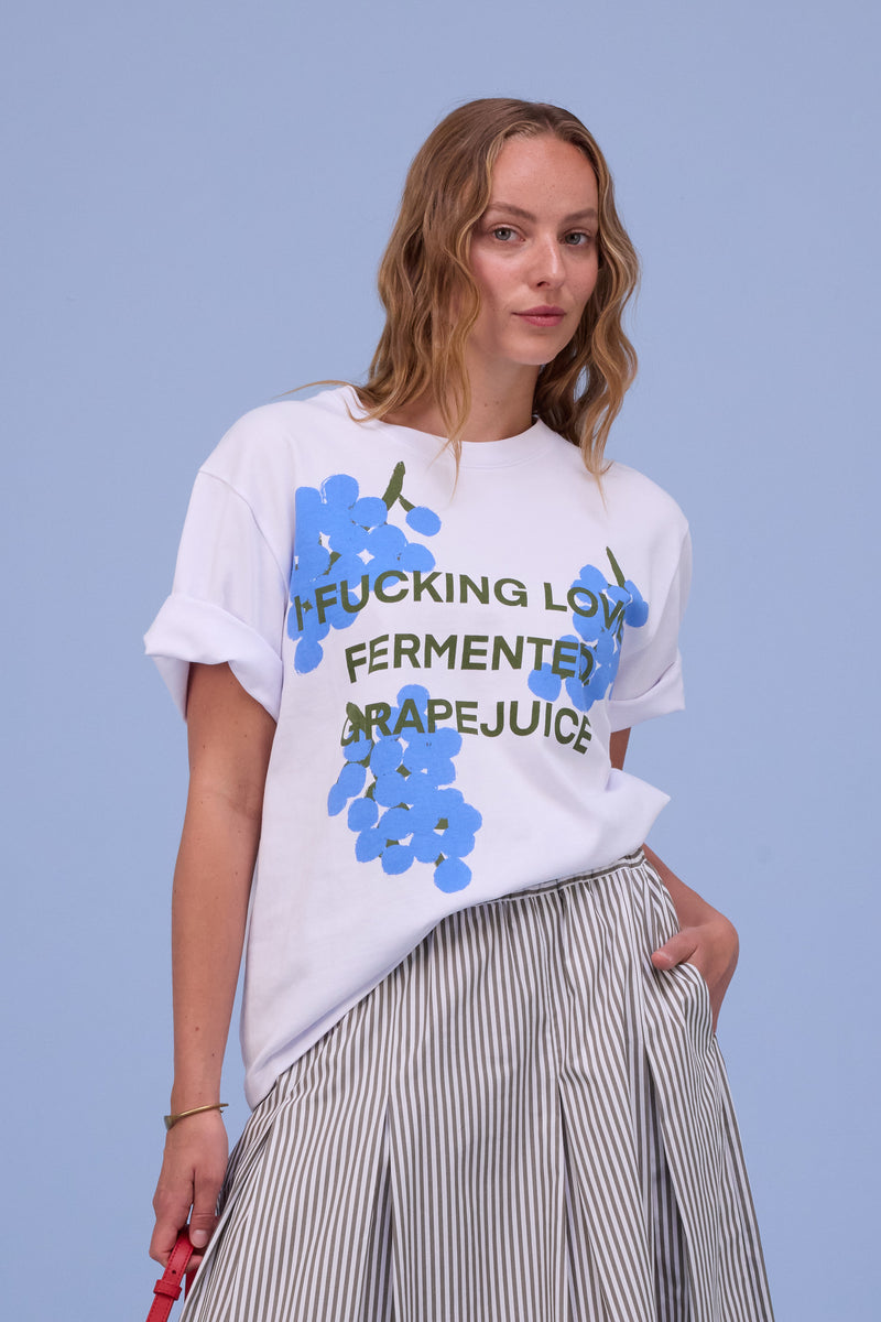 Haiden druif T-shirt