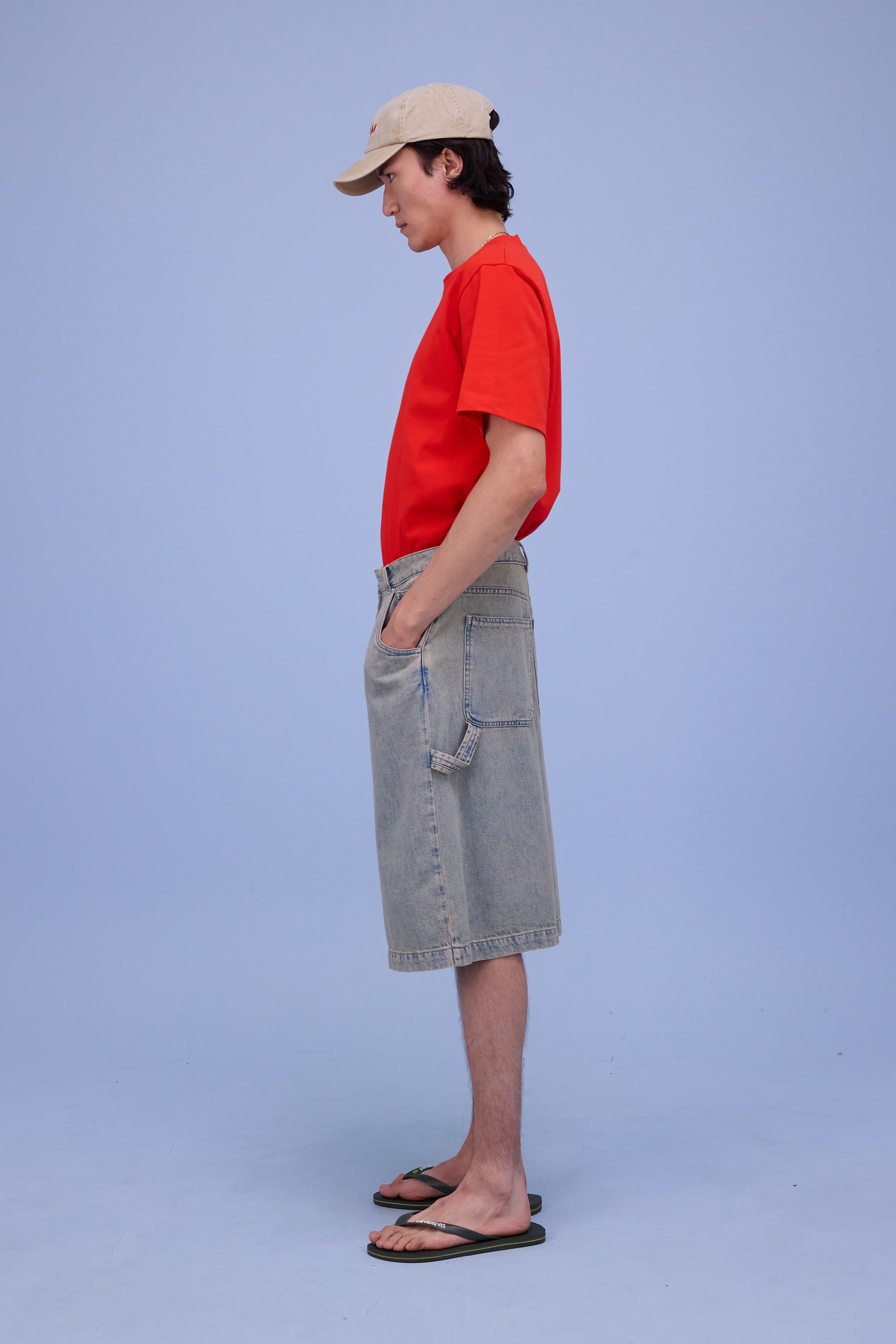 Haiden T-shirt in fiesta red