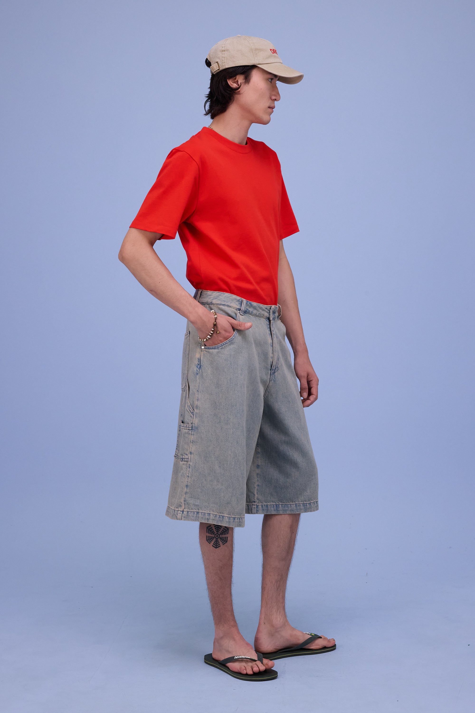 Haiden T-shirt in fiesta red