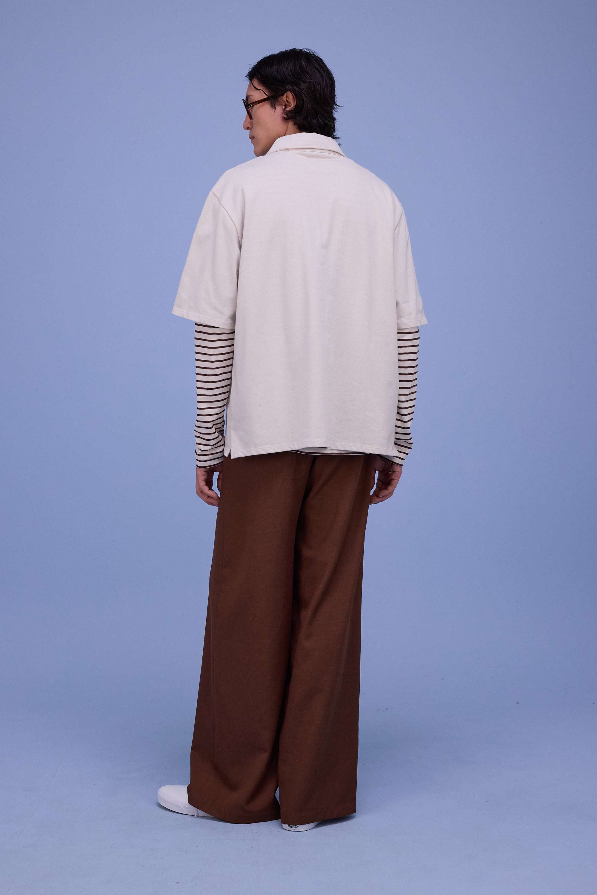 Hunter polo in almond