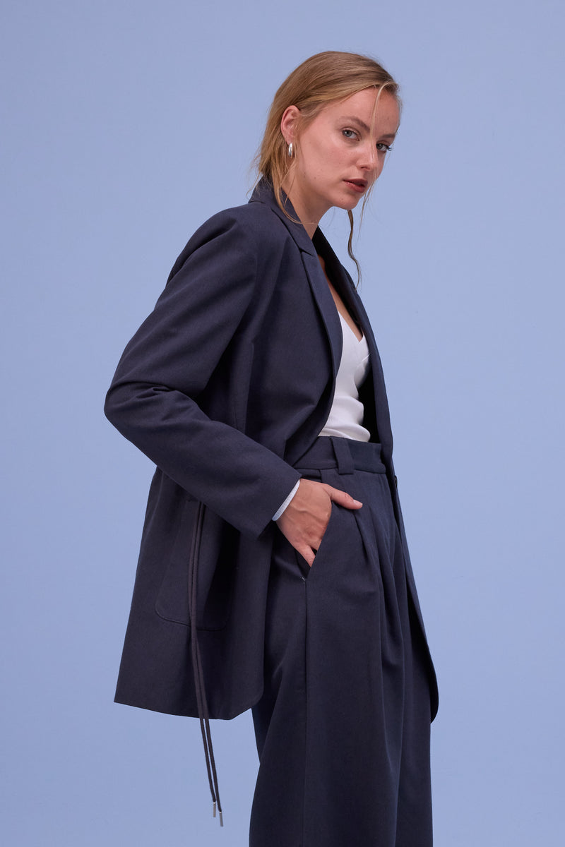 Harmon blazer in dark night