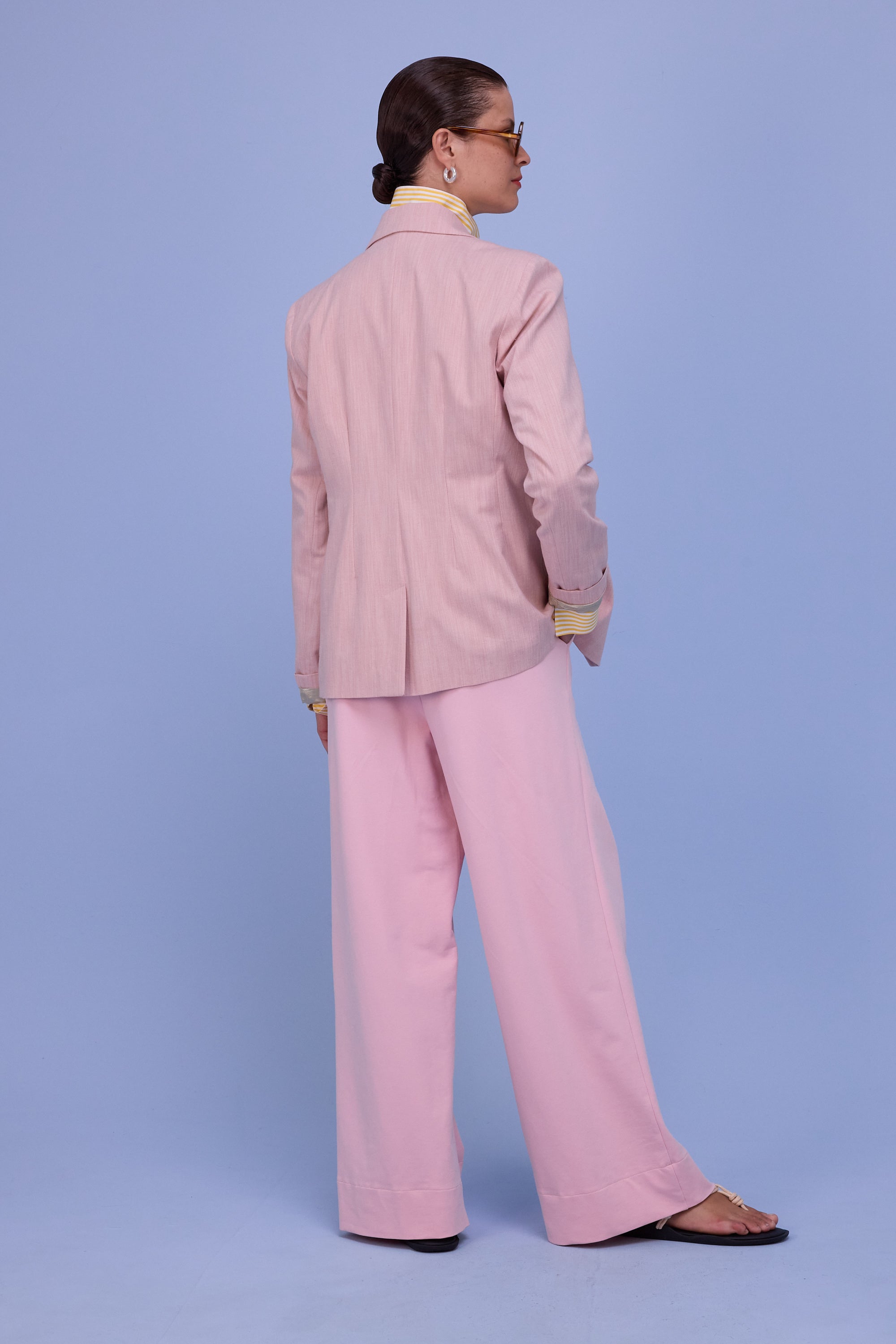 Davos blazer in soft rose