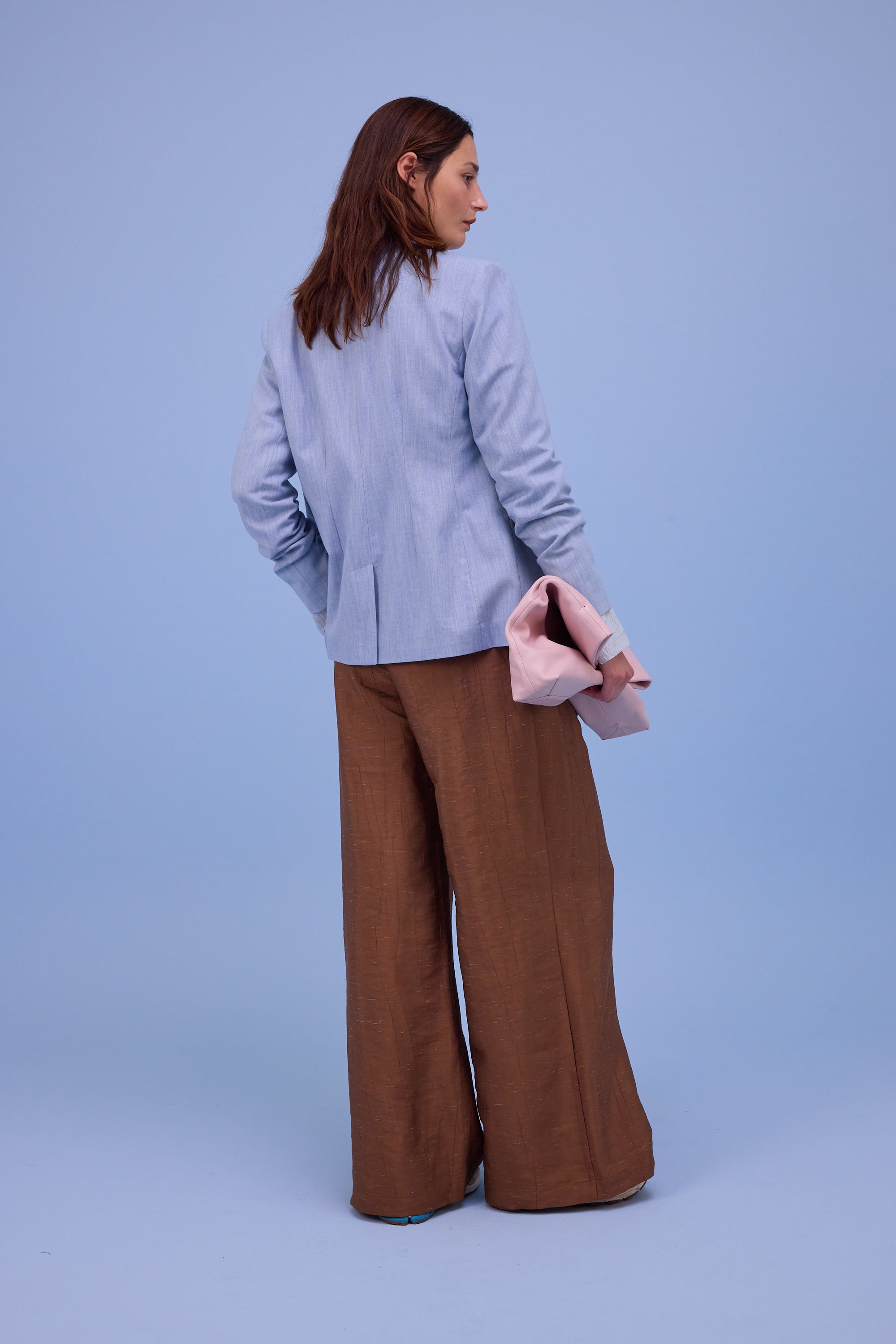 Davos blazer in soft blue