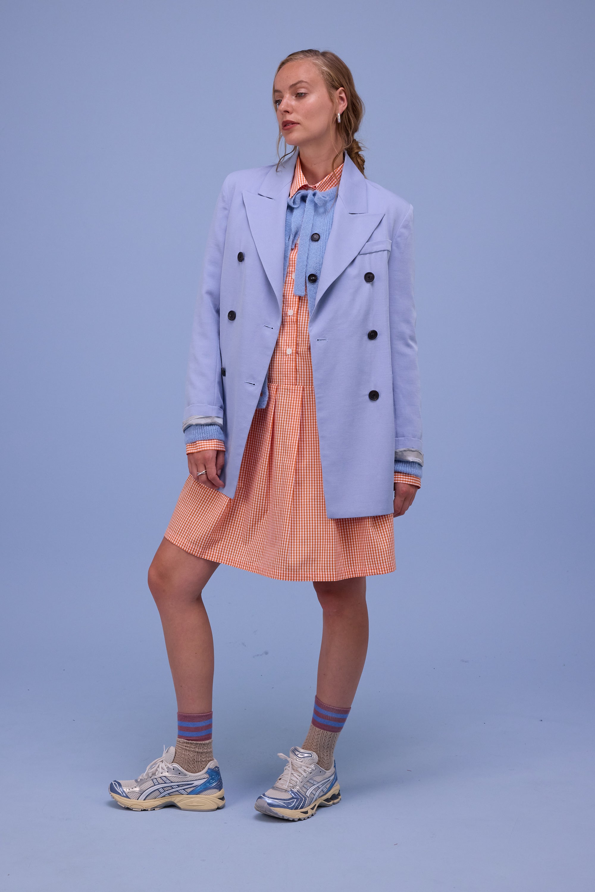 Glenn blazer in soft blue