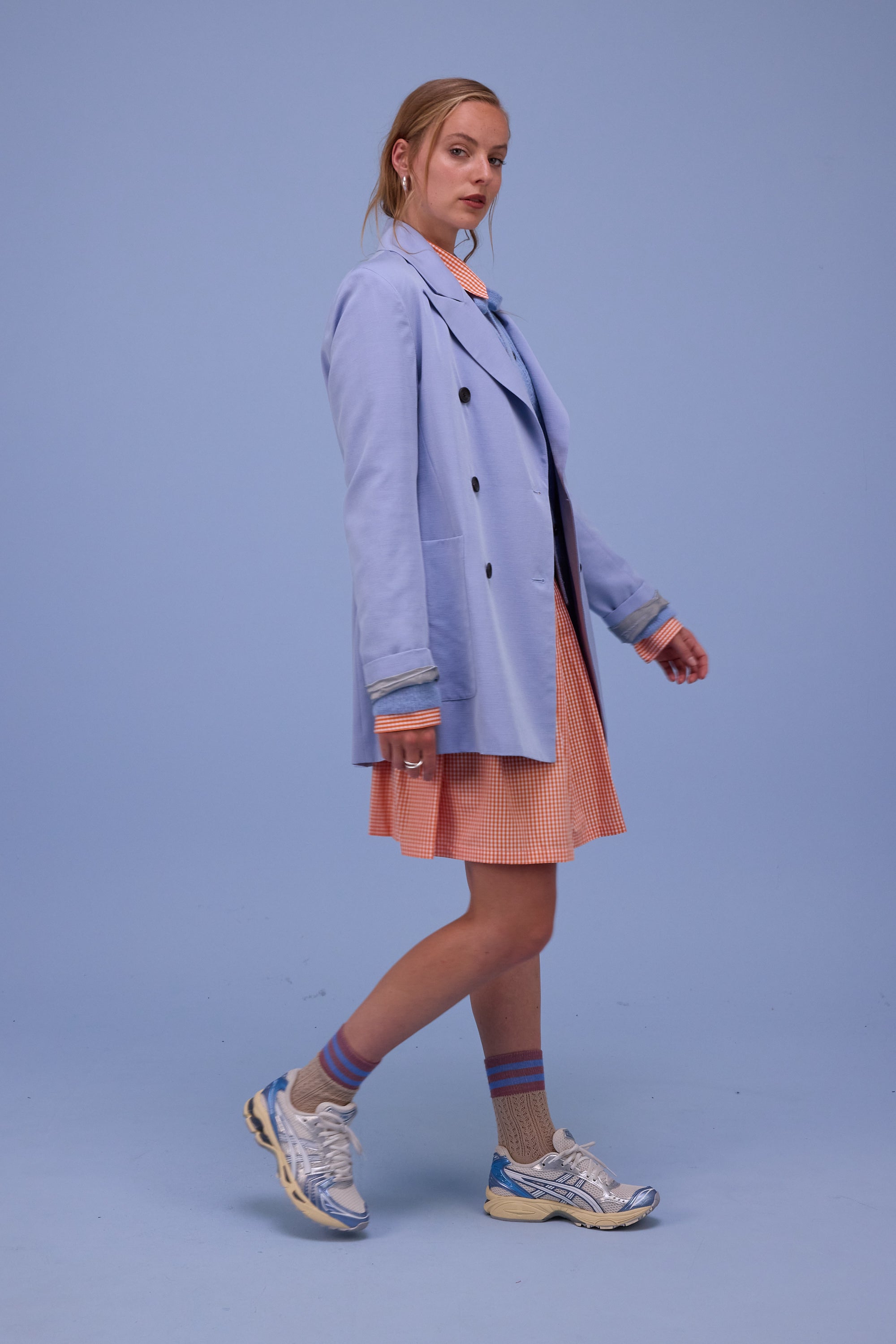 Glenn blazer in soft blue