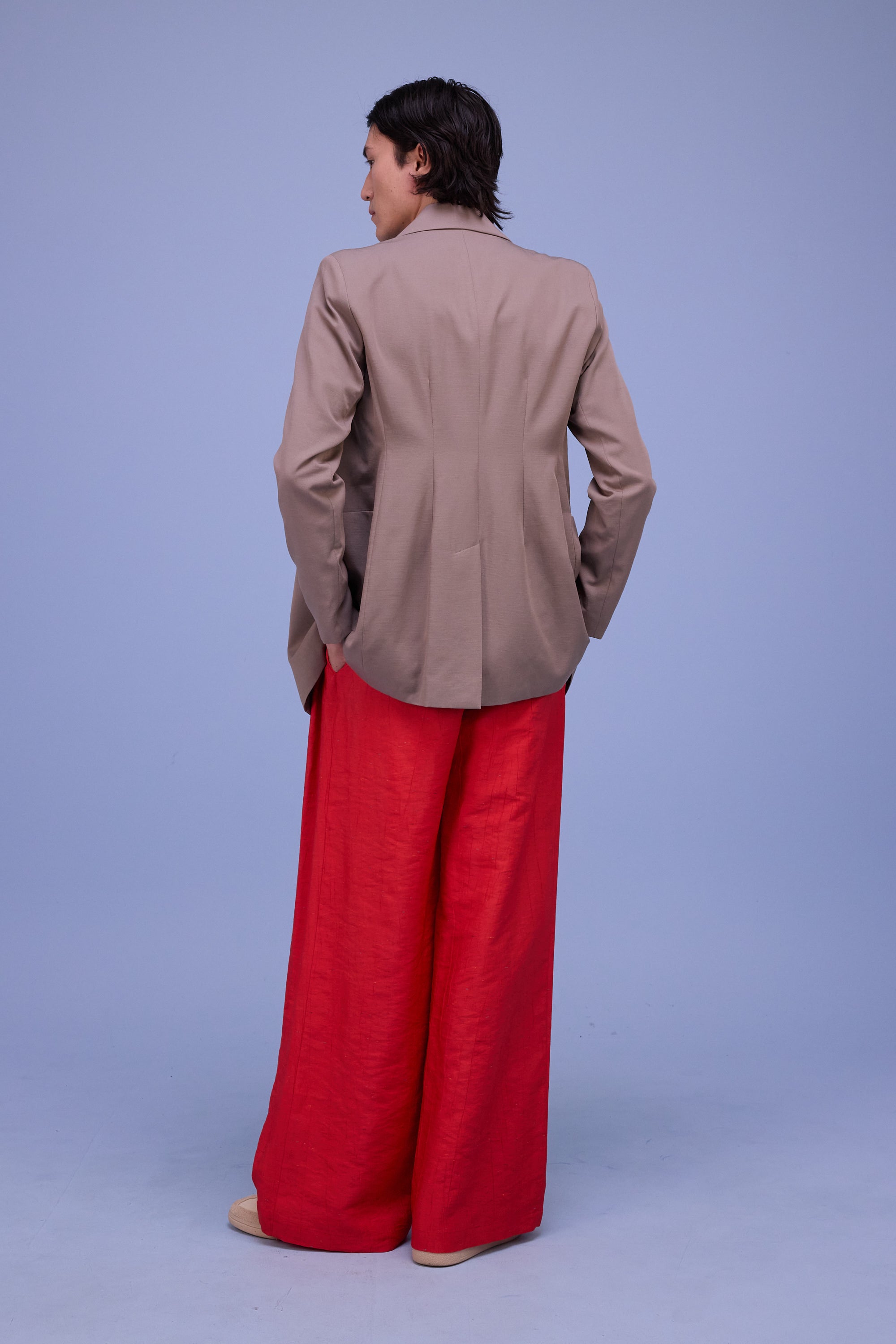 Glenn blazer in simply taupe