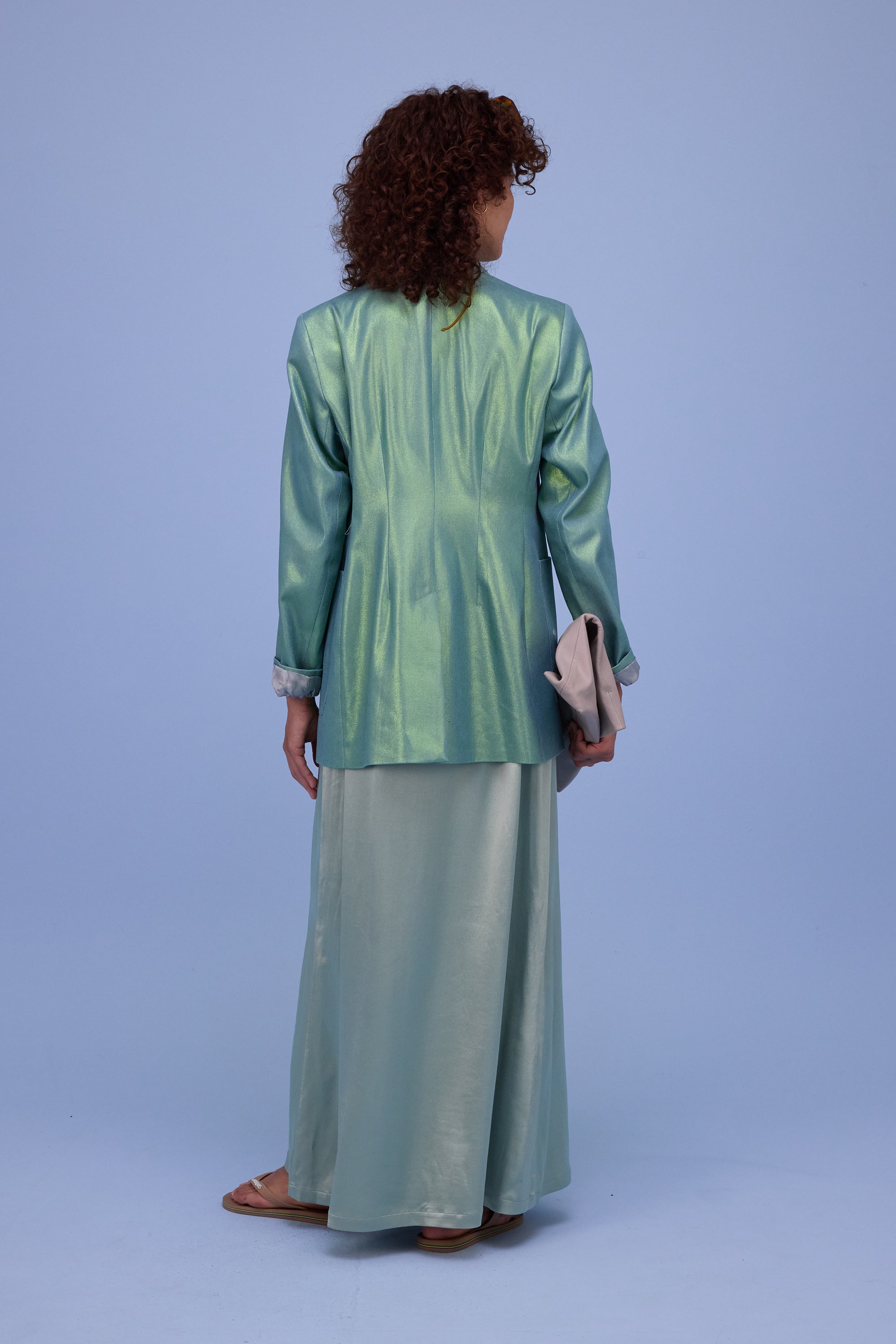 Glenn blazer in mermaid