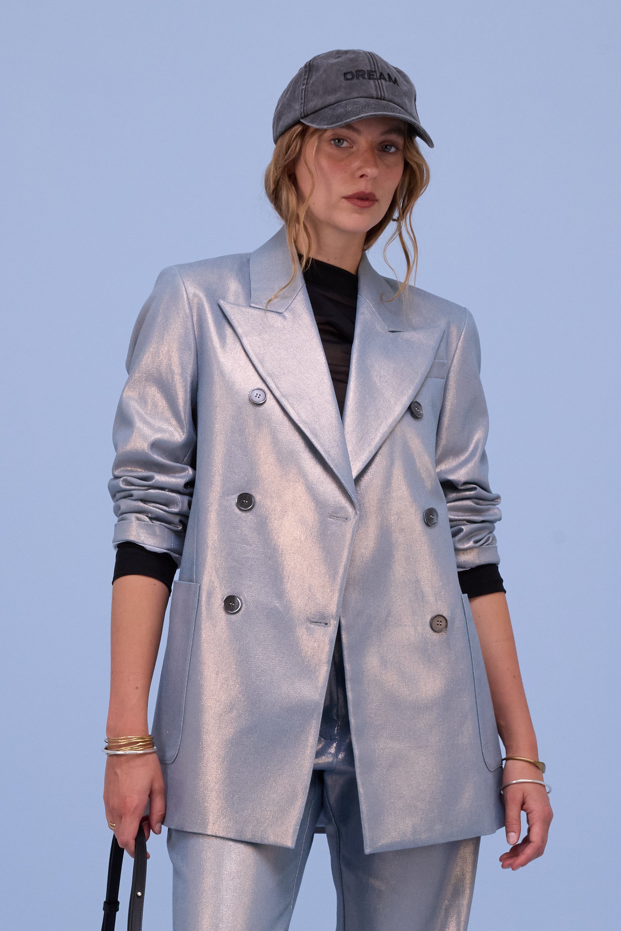 Glenn blazer in moonlight