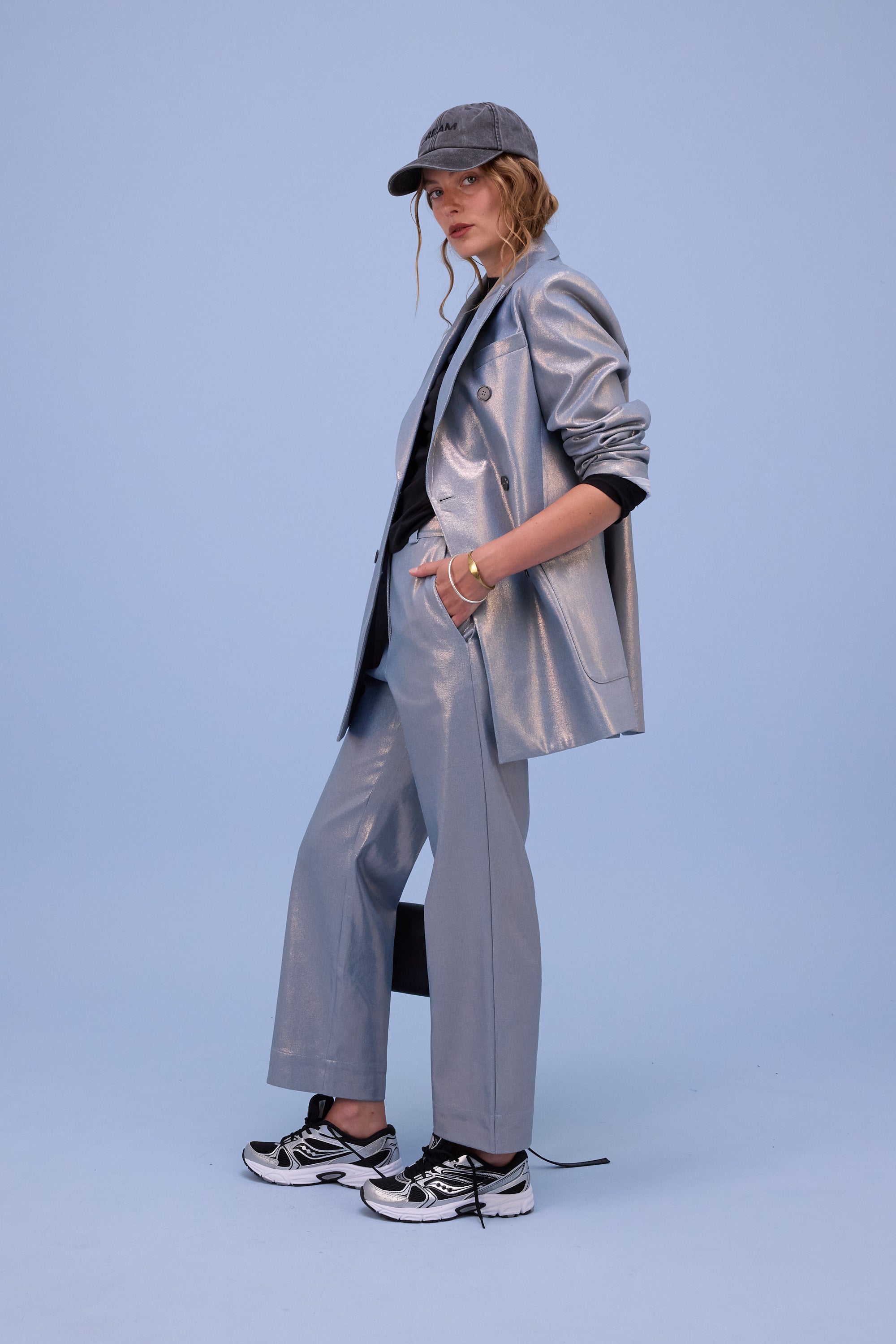 Glenn blazer in moonlight