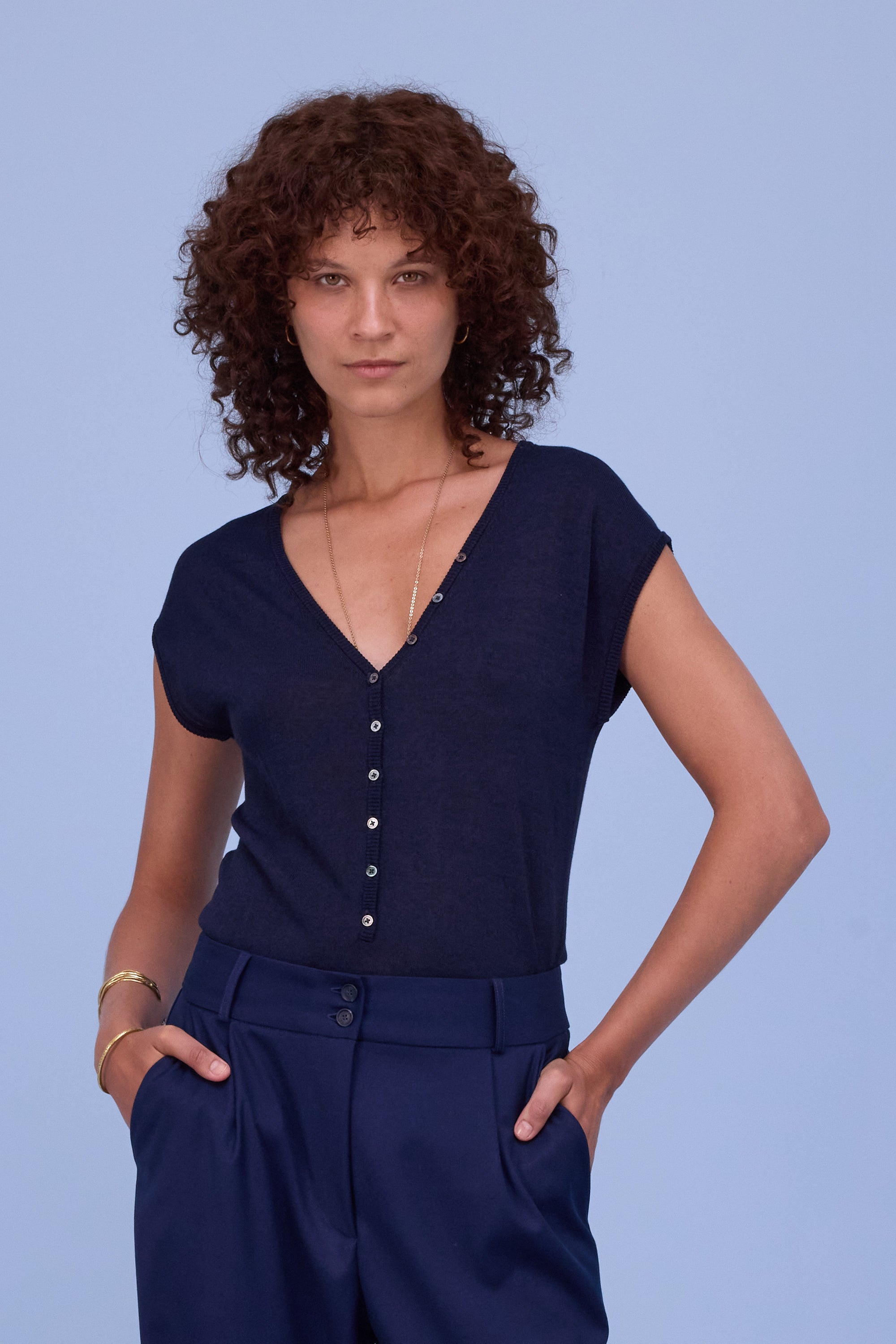 Hommage bodysuit in sand